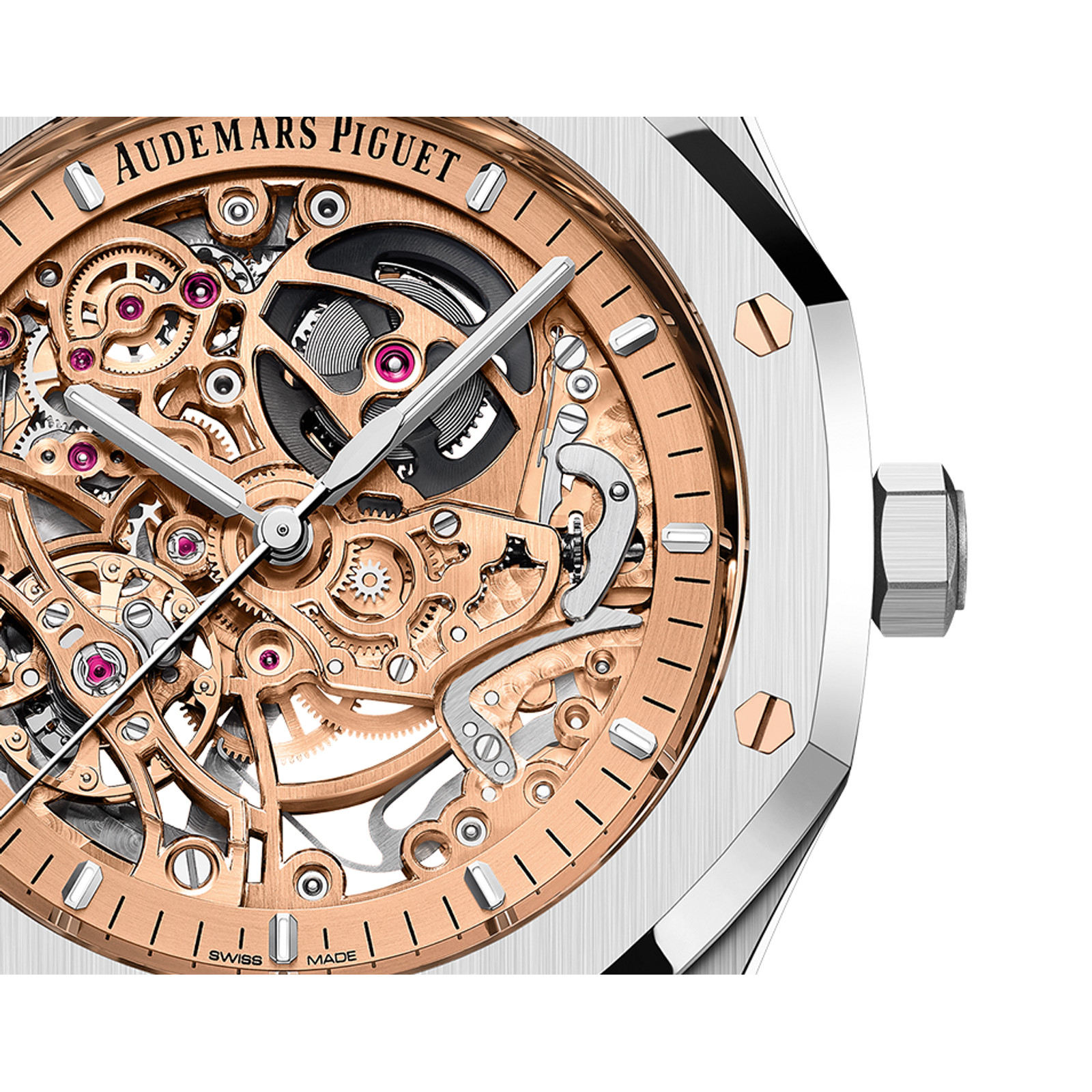 Audemars Piguet Royal Oak Double Balance Wheel Openworked Ref. 15407ST.OO.1220ST.02 - Image 3