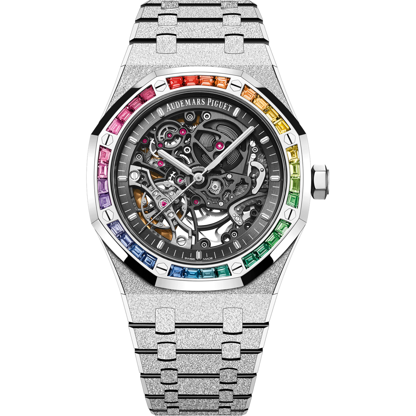 Audemars Piguet Royal Oak Frosted Gold Double Balance Wheel Openworked Ref. 15412BC.YG.1224BC.03-B