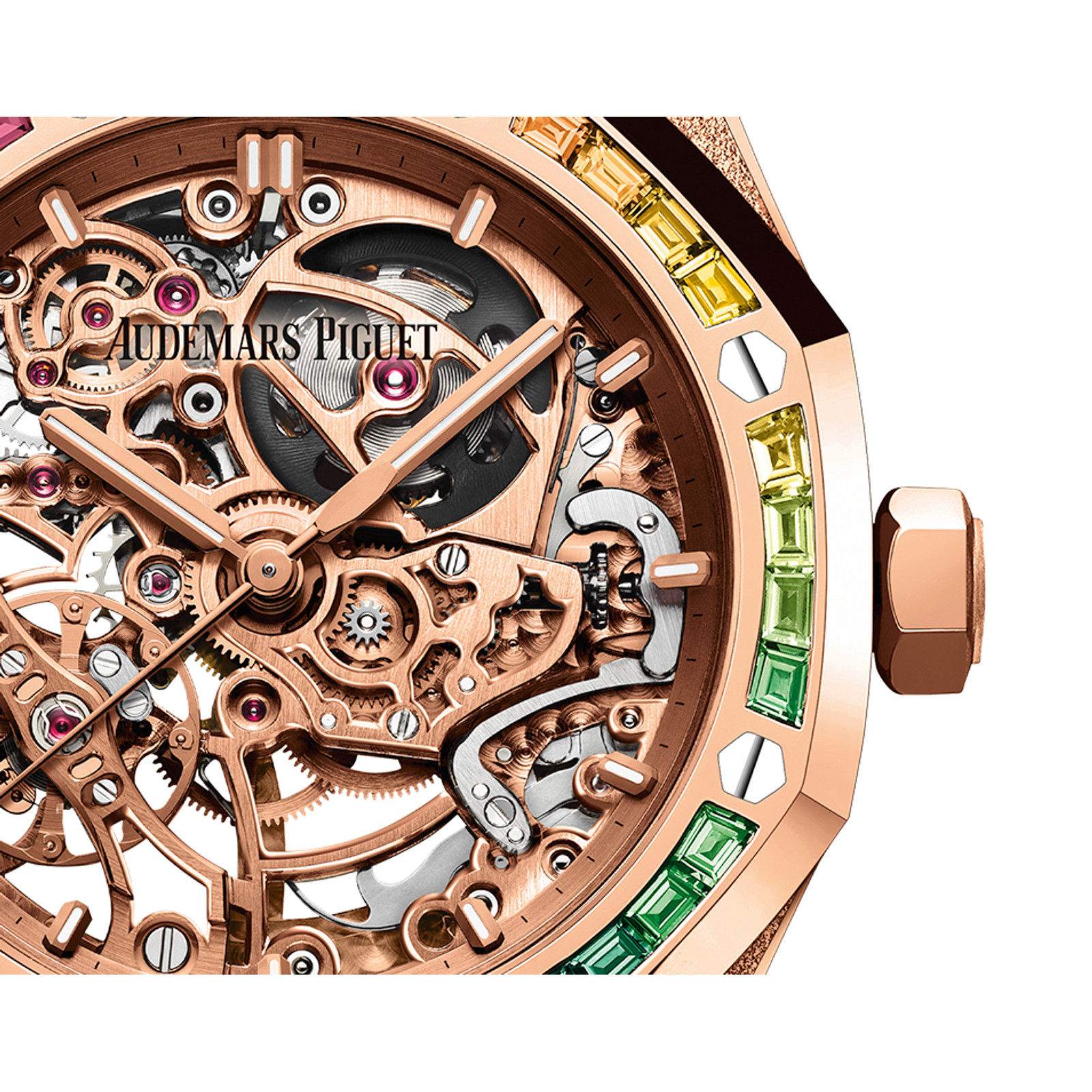 Audemars Piguet Royal Oak Frosted Gold Double Balance Wheel Openworked Ref. 15468OR.YG.1259OR.01-B - Image 3