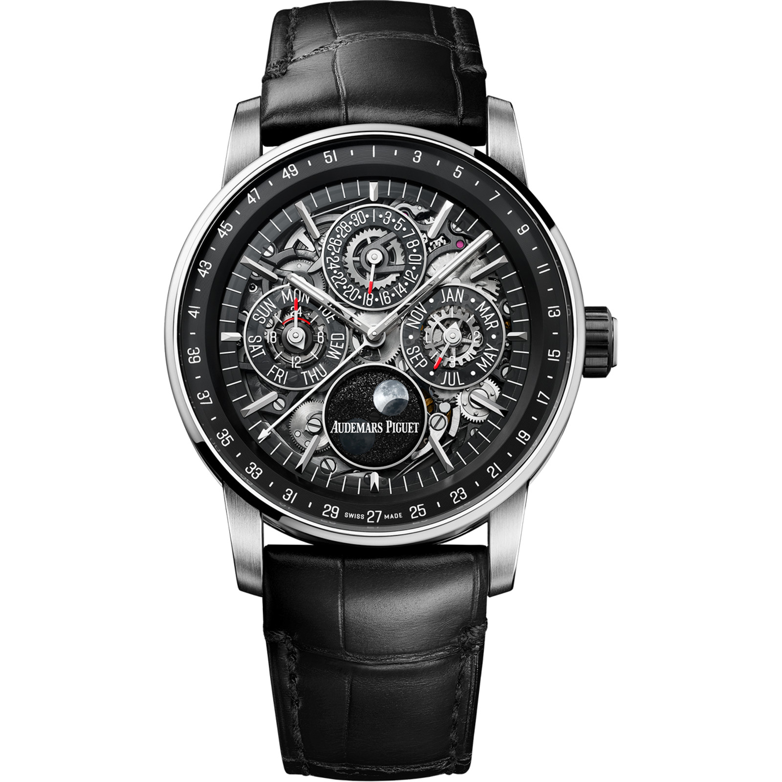 Audemars Piguet Code 11.59 by Audemars Piguet Perpetual Calendar Openworked Ref. 26443NB.OO.D002CR.01