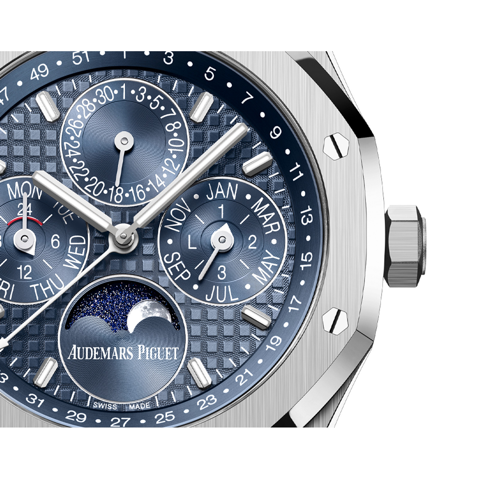 Audemars Piguet Royal Oak Perpetual Calendar Ref. 26674ST.OO.1320ST.01 - Image 3