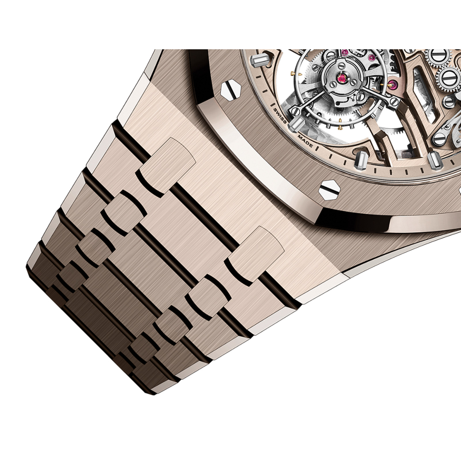 Audemars Piguet Royal Oak Selfwinding Flying Tourbillon Openworked Ref. 26735SG.OO.1320SG.01 - Image 4