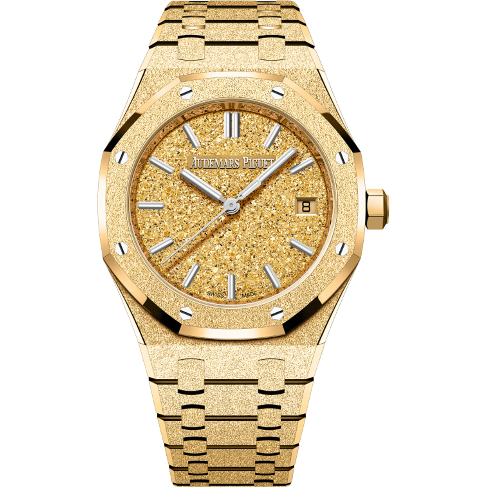 Audemars Piguet Royal Oak Frosted Gold Selfwinding Ref. 77450BA.GG.1361BA.01