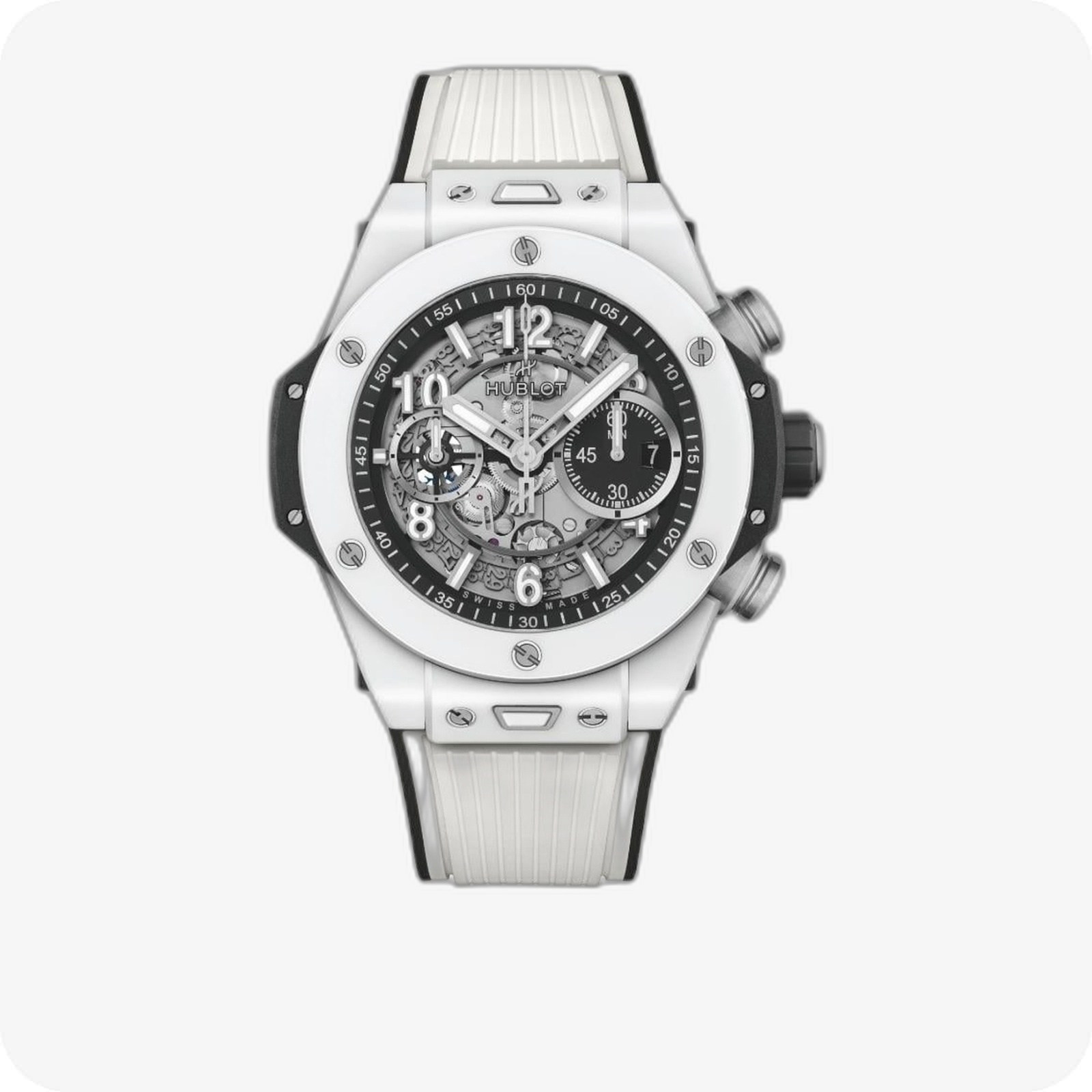 Hublot Big Bang Unico White Ceramic Ref. 421.HX.1170.RX