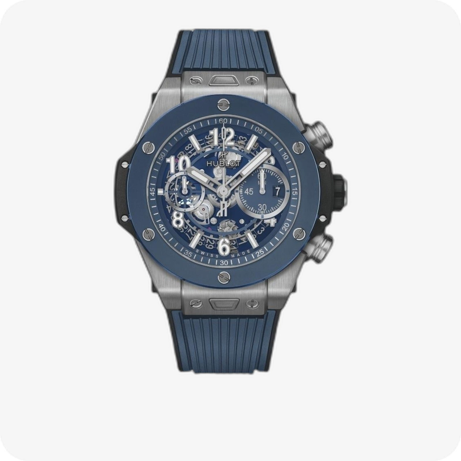 Hublot Big Bang Unico Titanium Blue Ceramic Ref. 421.NL.5170.RX