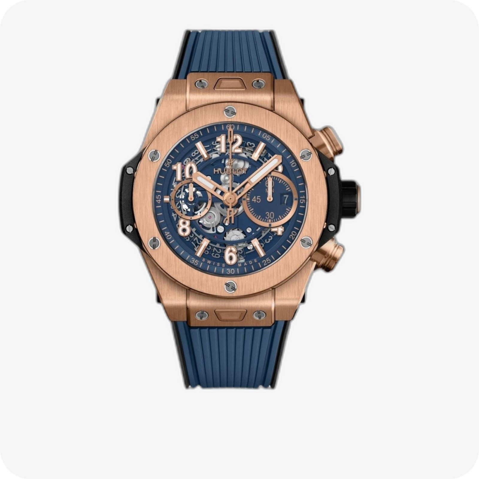 Hublot Big Bang Unico King Gold Blue Ref. 421.OX.5180.RX