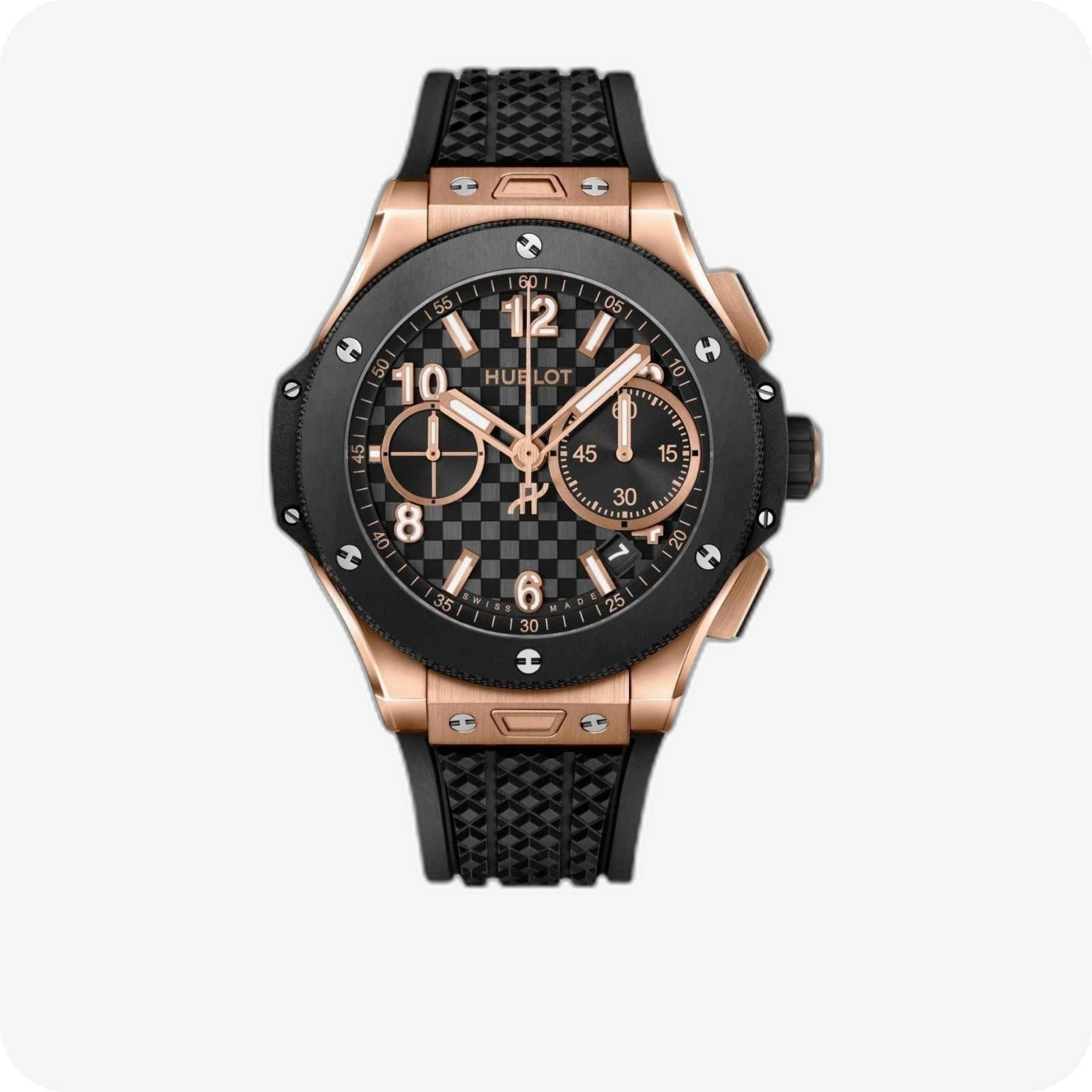 Hublot Big Bang Integrated King Gold Blue Ref. 431.OM.1380.RX