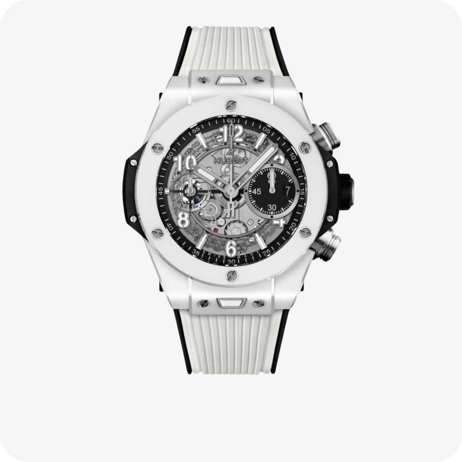 Hublot Big Bang Unico White Ceramic Ref. 441.HX.1171.RX