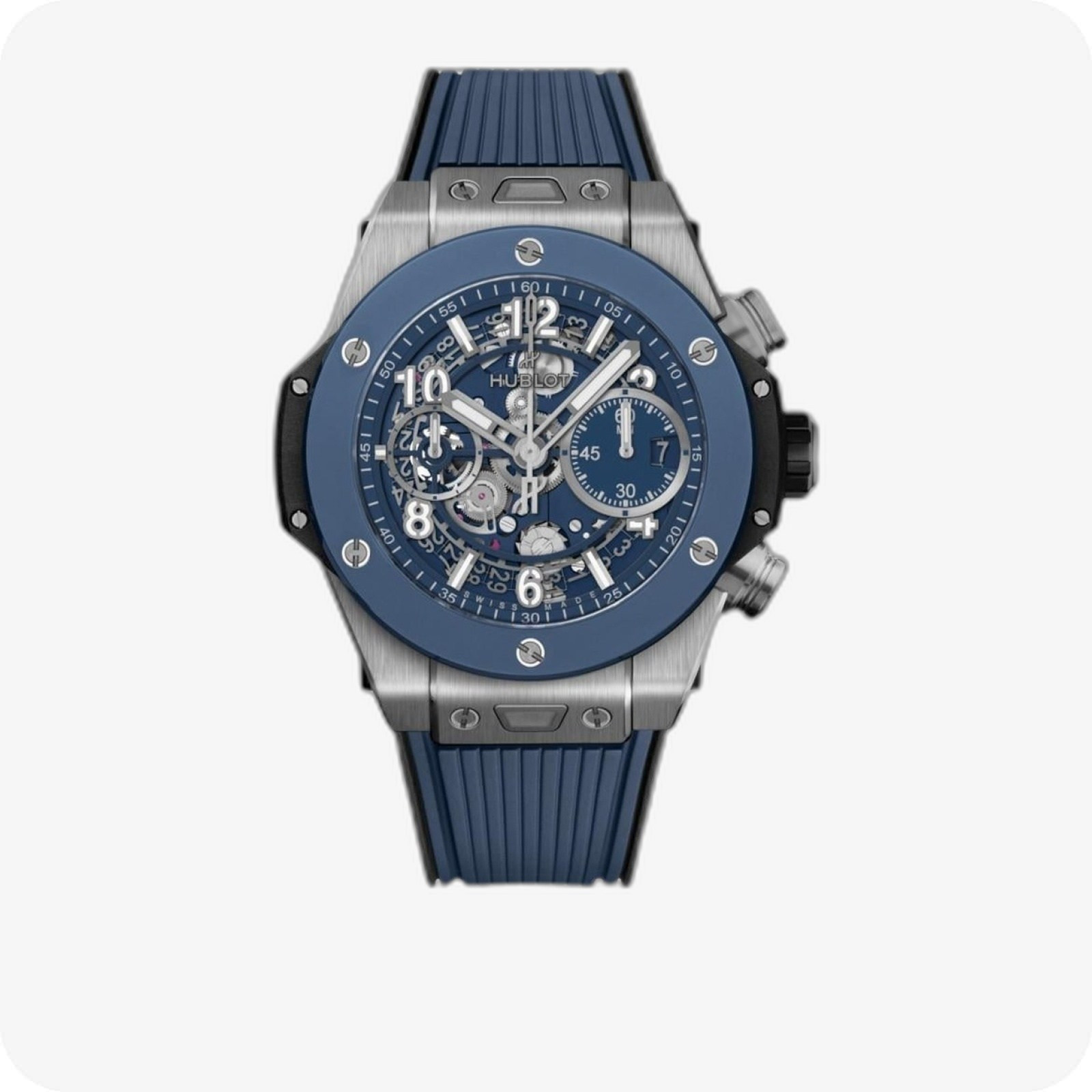Hublot Big Bang Unico Titanium Blue Ceramic Ref. 441.NL.5171.RX