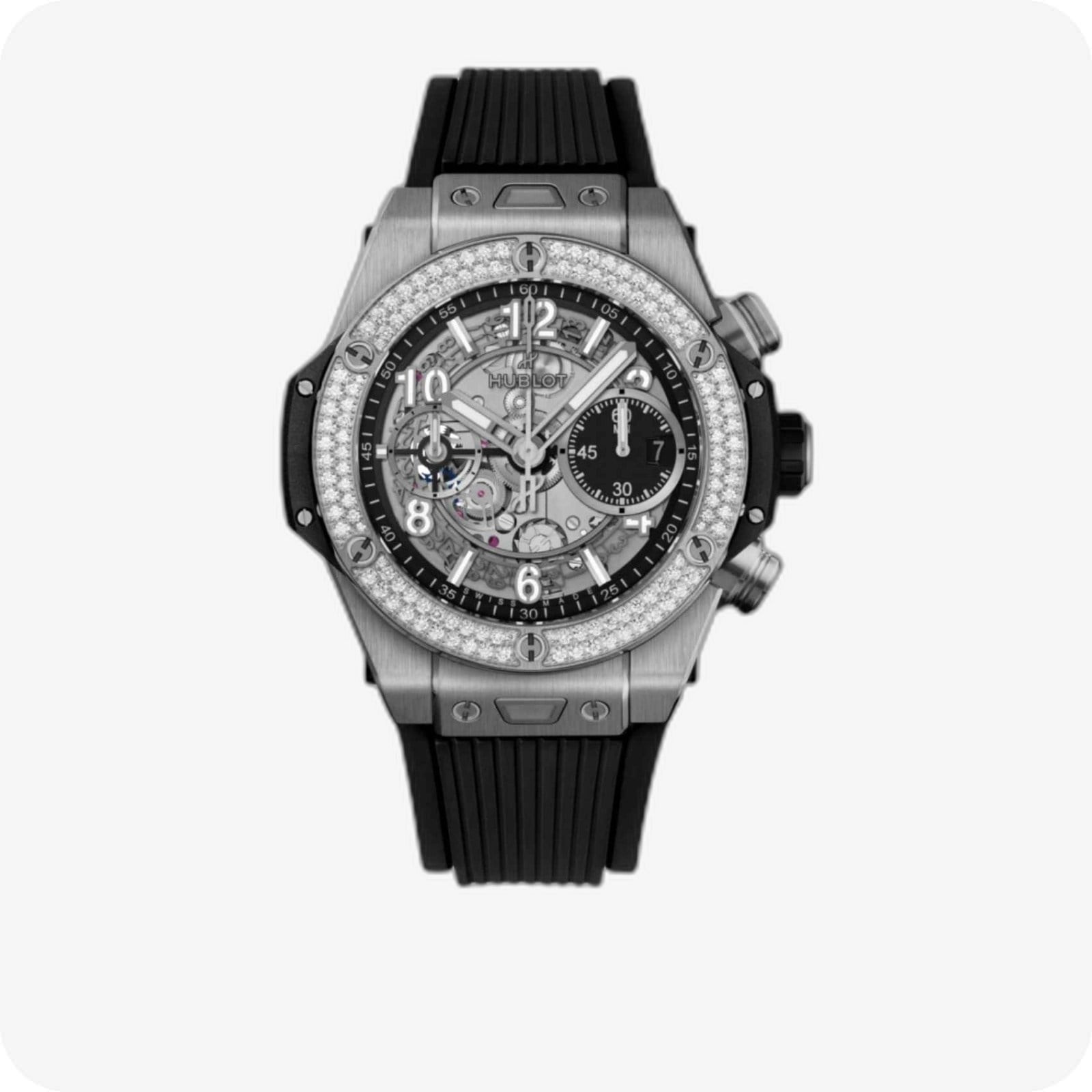 Hublot Big Bang Unico Titanium Diamonds Ref. 441.NX.1171.RX.1104