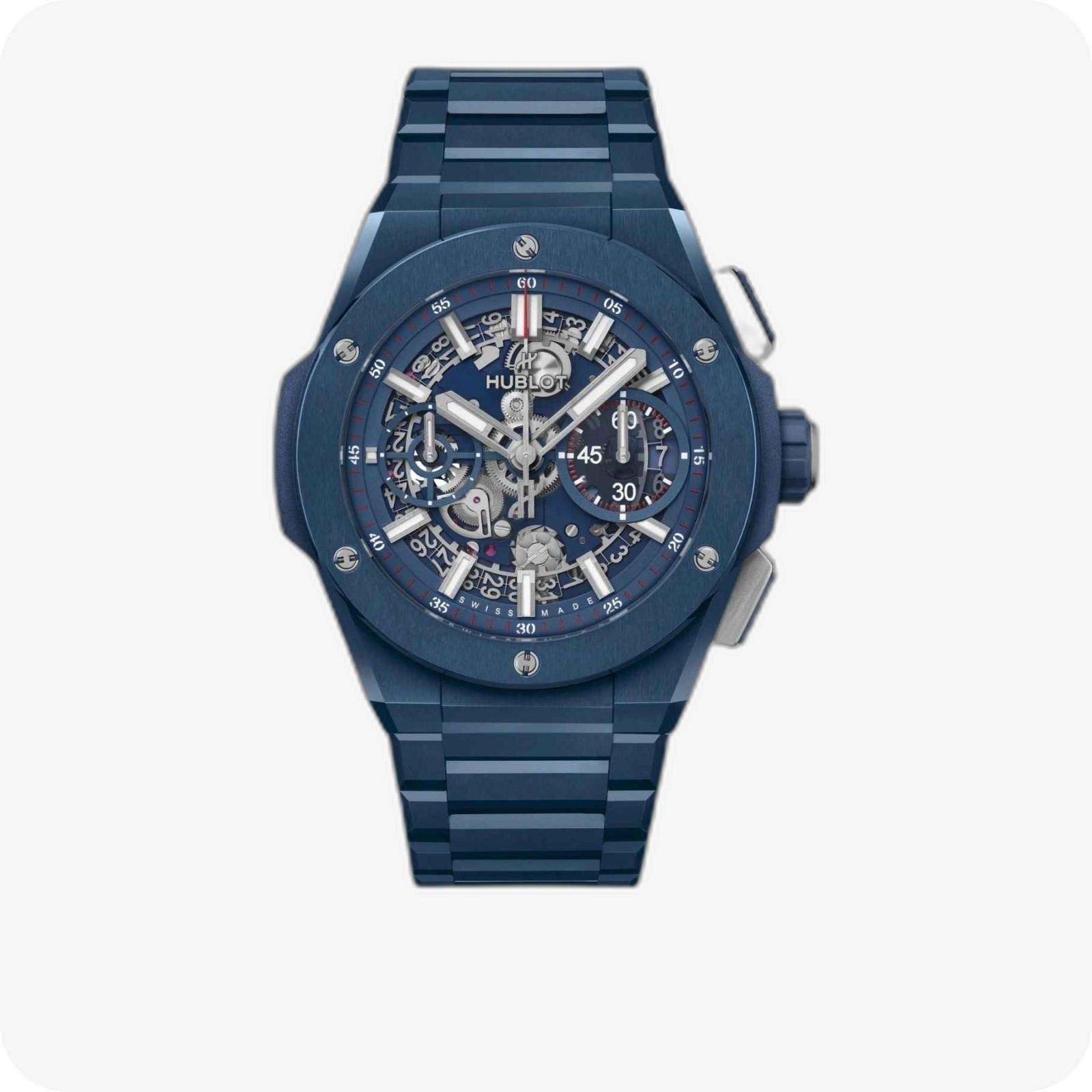 Hublot Big Bang Integrated Blue Ceramic Ref. 451.EX.5123.EX