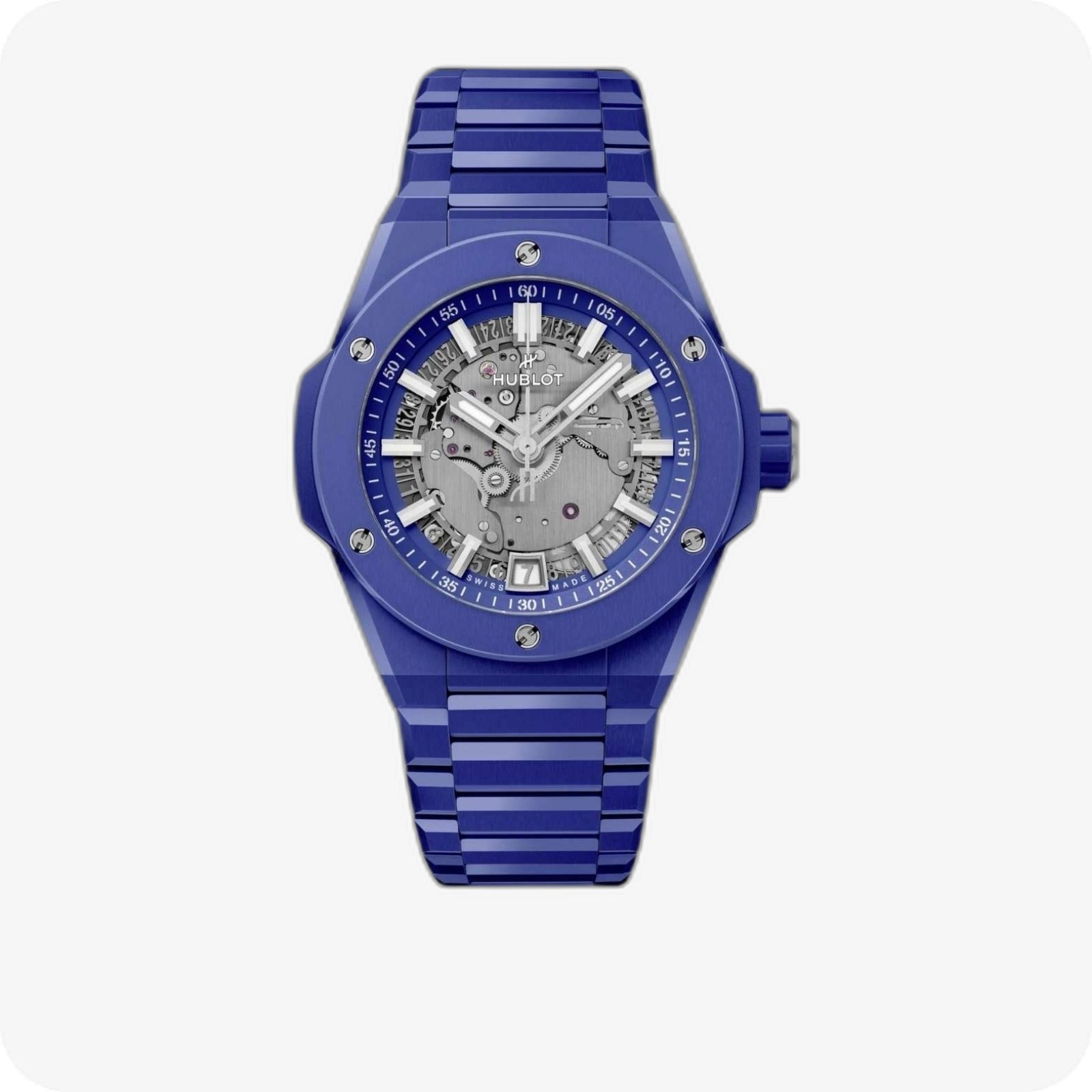 Hublot Big Bang Integrated Time Only Blue Indigo Ceramic Ref. 456.EX.5129.EX