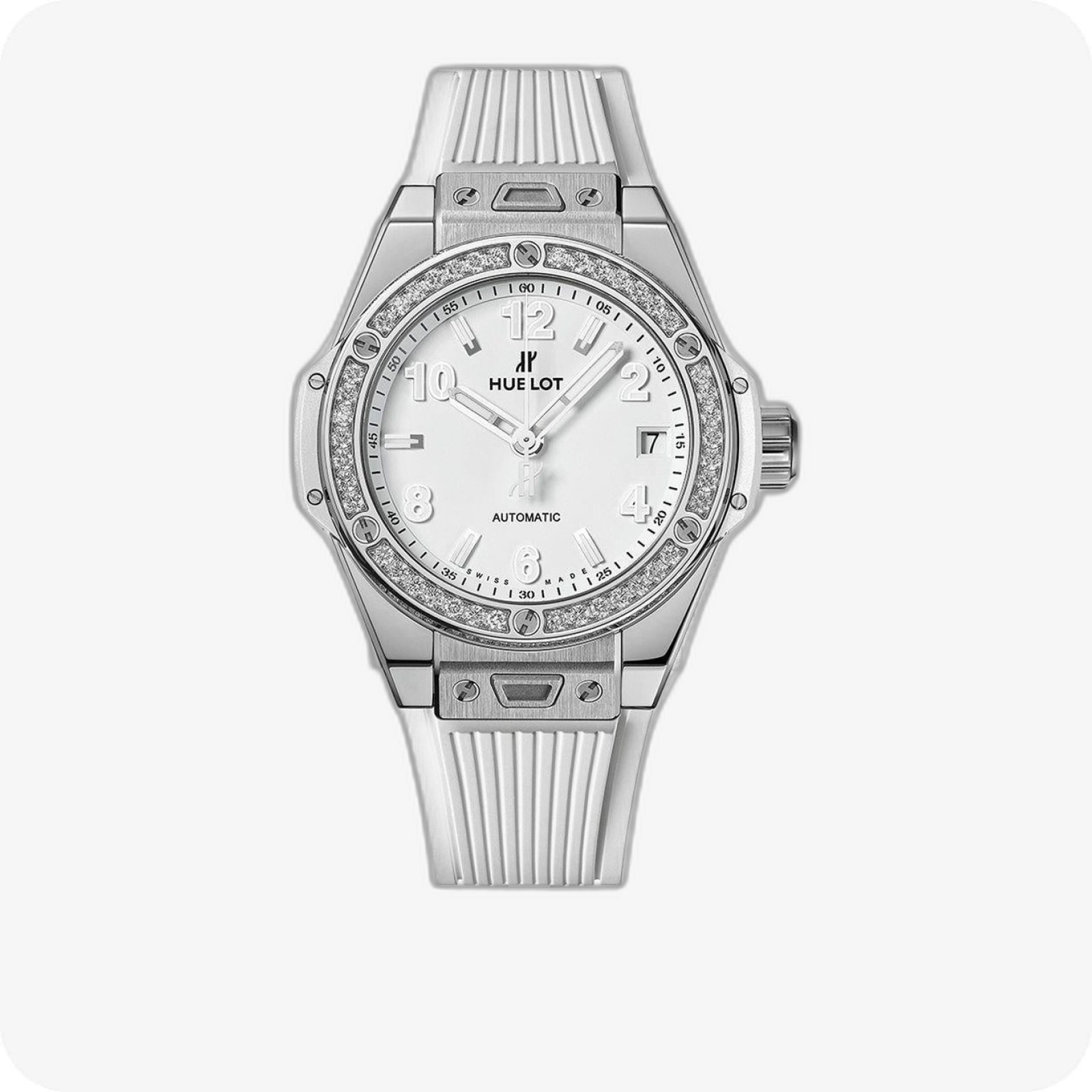 Hublot Big Bang One Click Steel White Diamonds Ref. 465.SE.2010.RW.1204