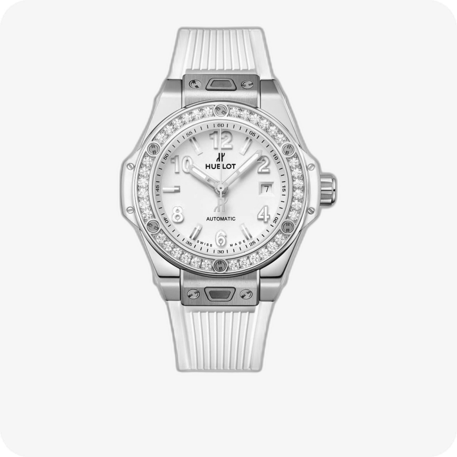 Hublot Big Bang One Click Steel White Diamonds Ref. 485.SE.2010.RW.1204