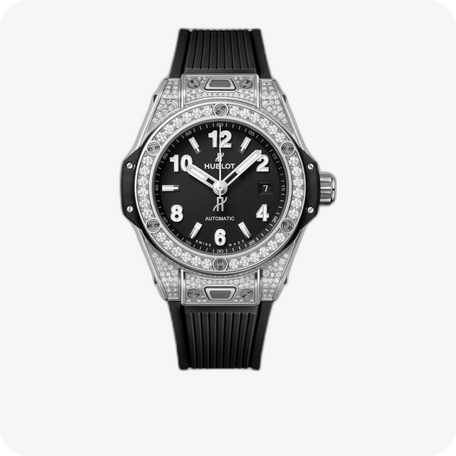 Hublot Big Bang One Click Steel Pavé Ref. 485.SX.1170.RX.1604