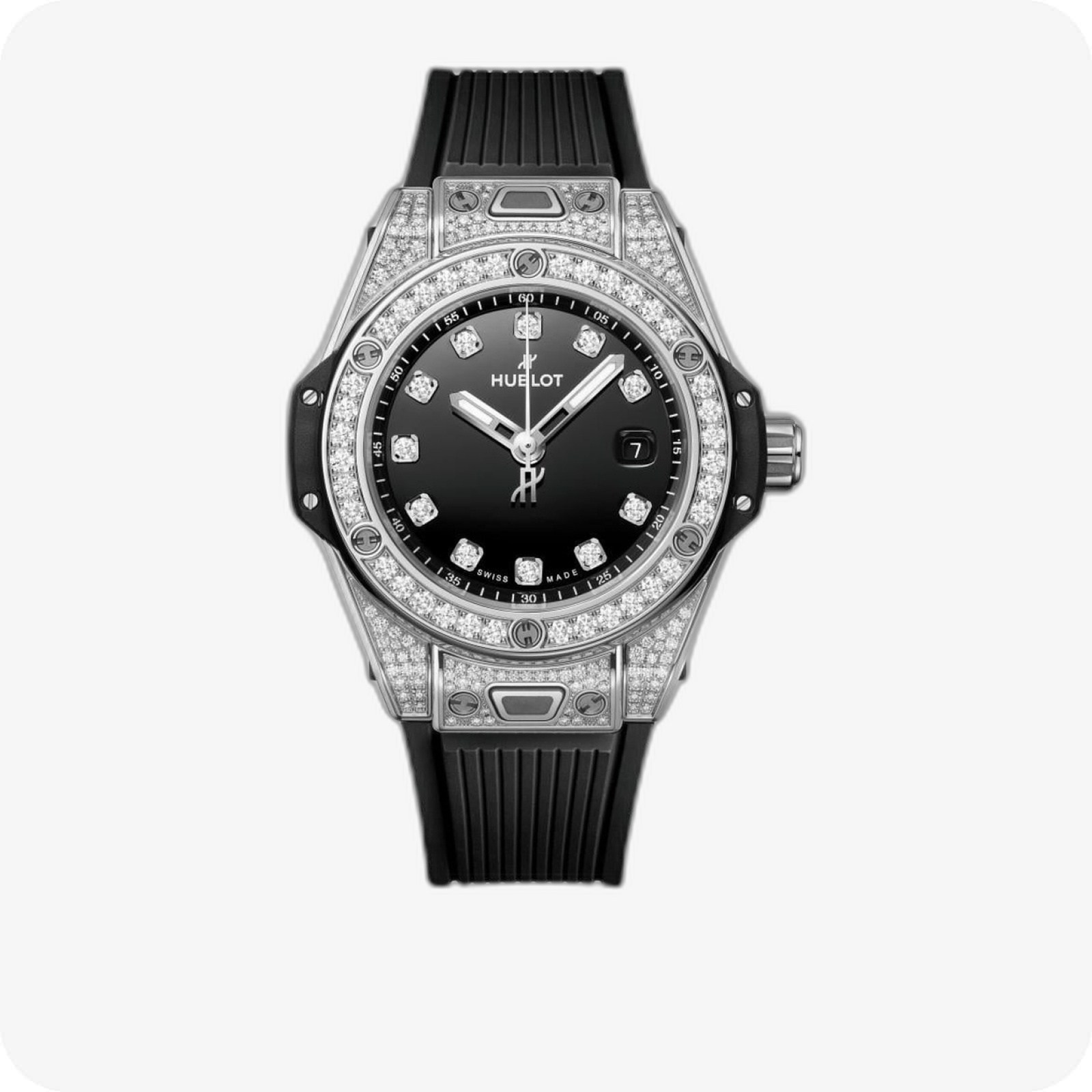 Hublot Big Bang One Click Steel Pavé Ref. 485.SX.1270.RX.1604