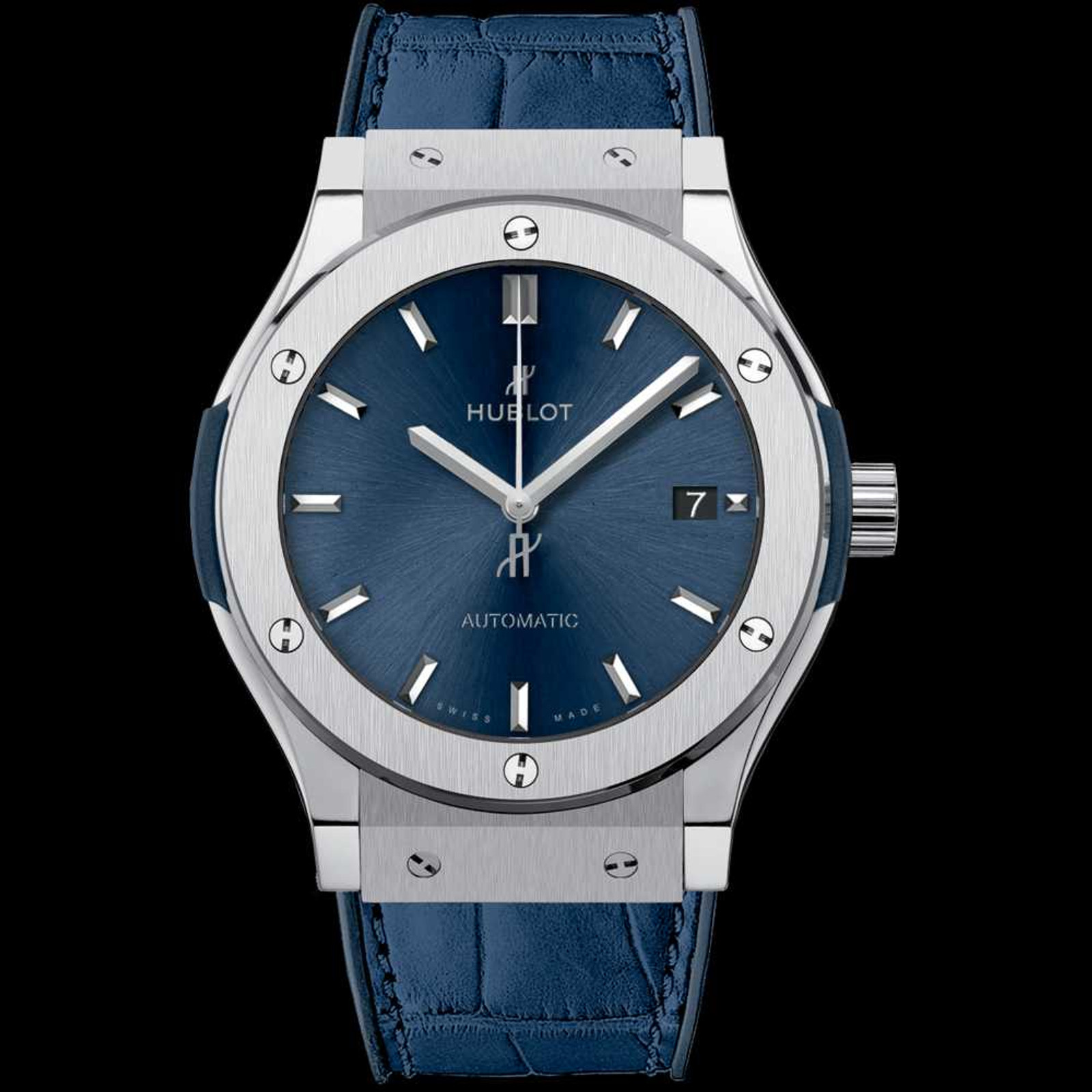Hublot Classic Fusion Titanium Blue Ref. 511.NX.7170.LR