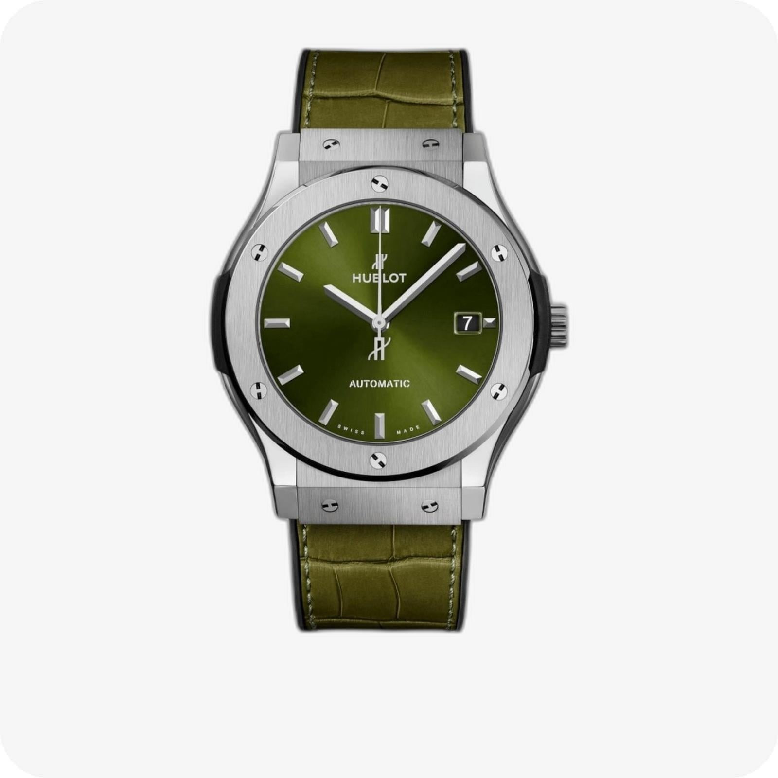 Hublot Classic Fusion Titanium Green Ref. 511.NX.8970.LR