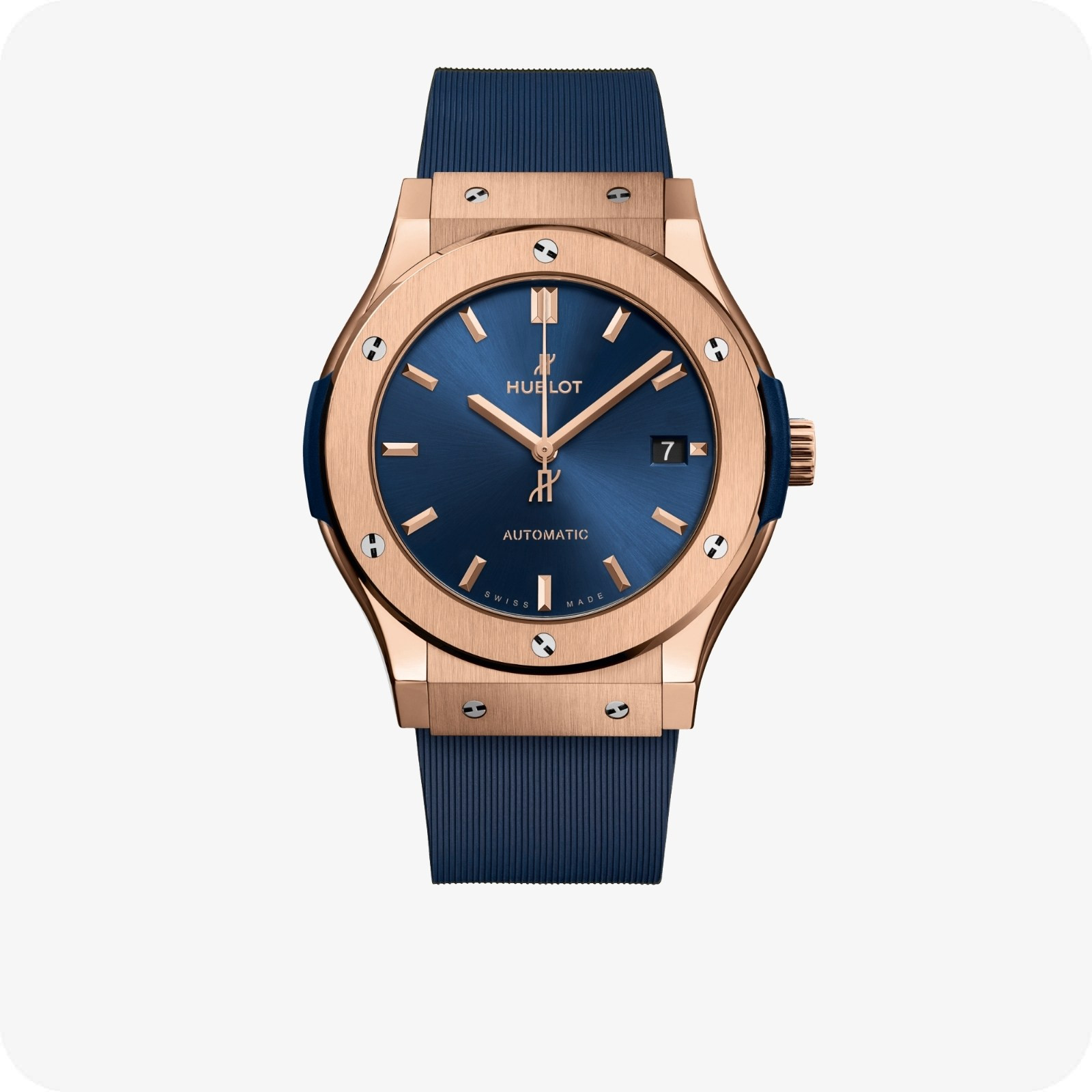 Hublot Classic Fusion King Gold Blue Ref. 511.OX.7180.RX