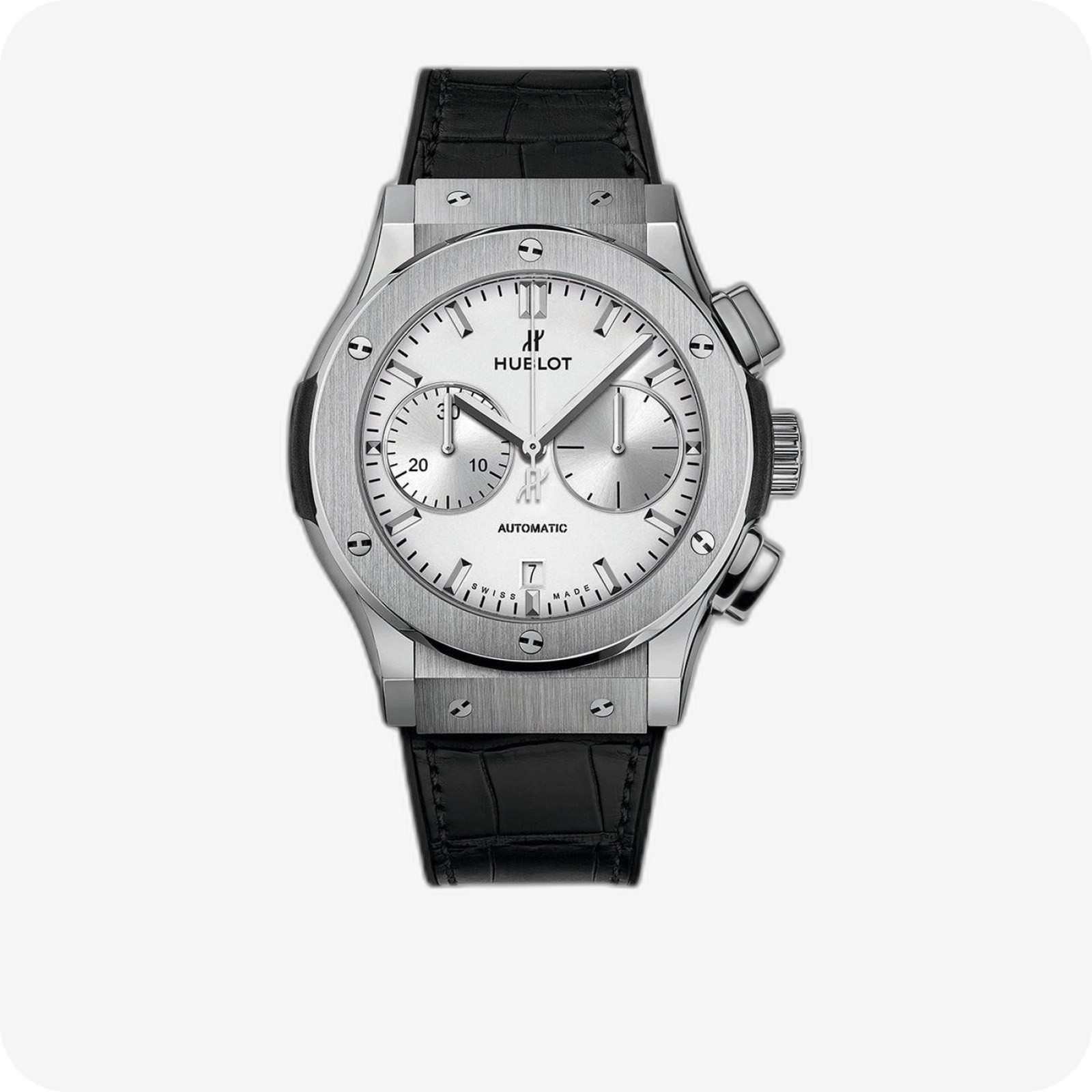 Hublot Classic Fusion Chronograph Titanium Opalin Ref. 521.NX.2611.LR