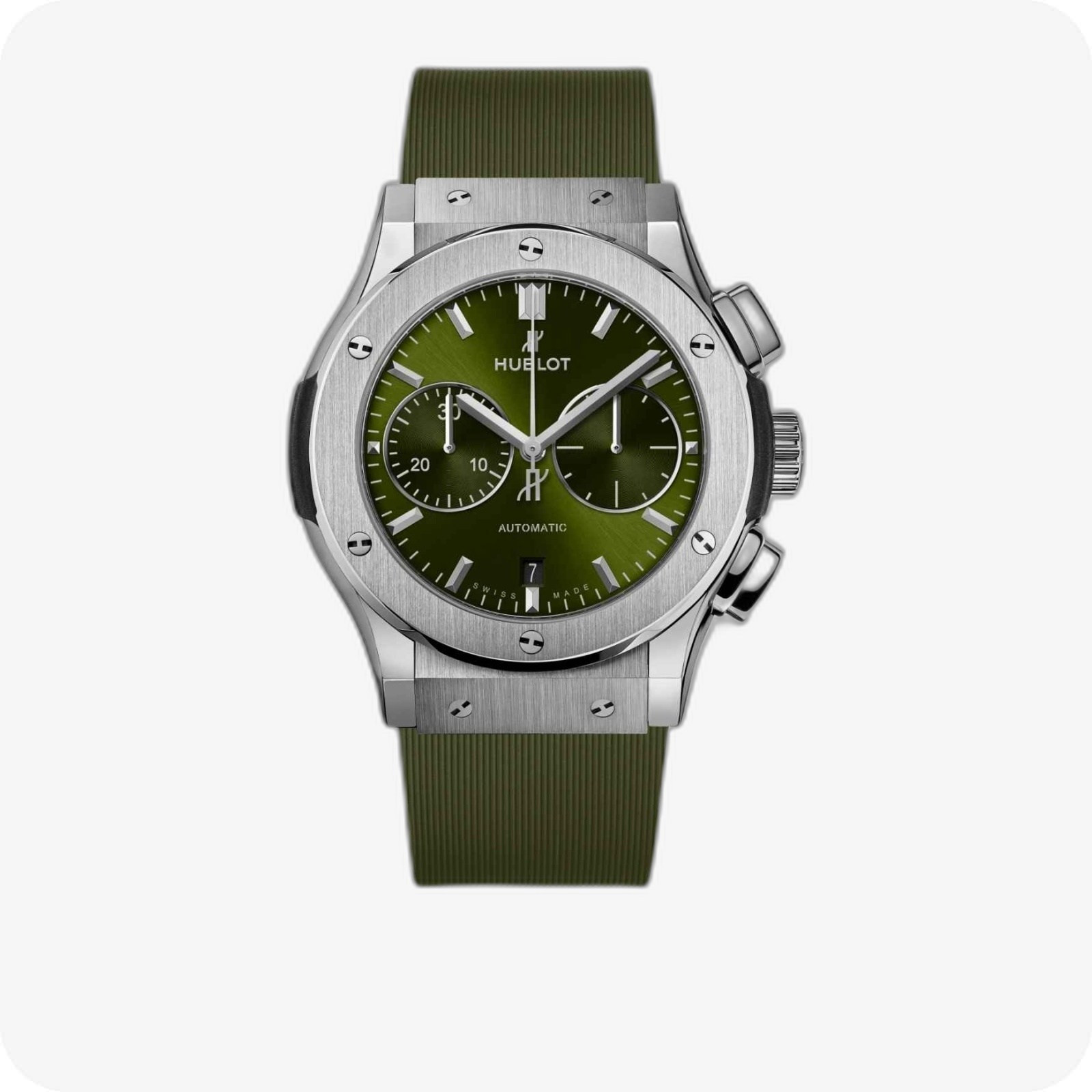 Hublot Classic Fusion Chronograph Titanium Green Ref. 521.NX.8970.RX