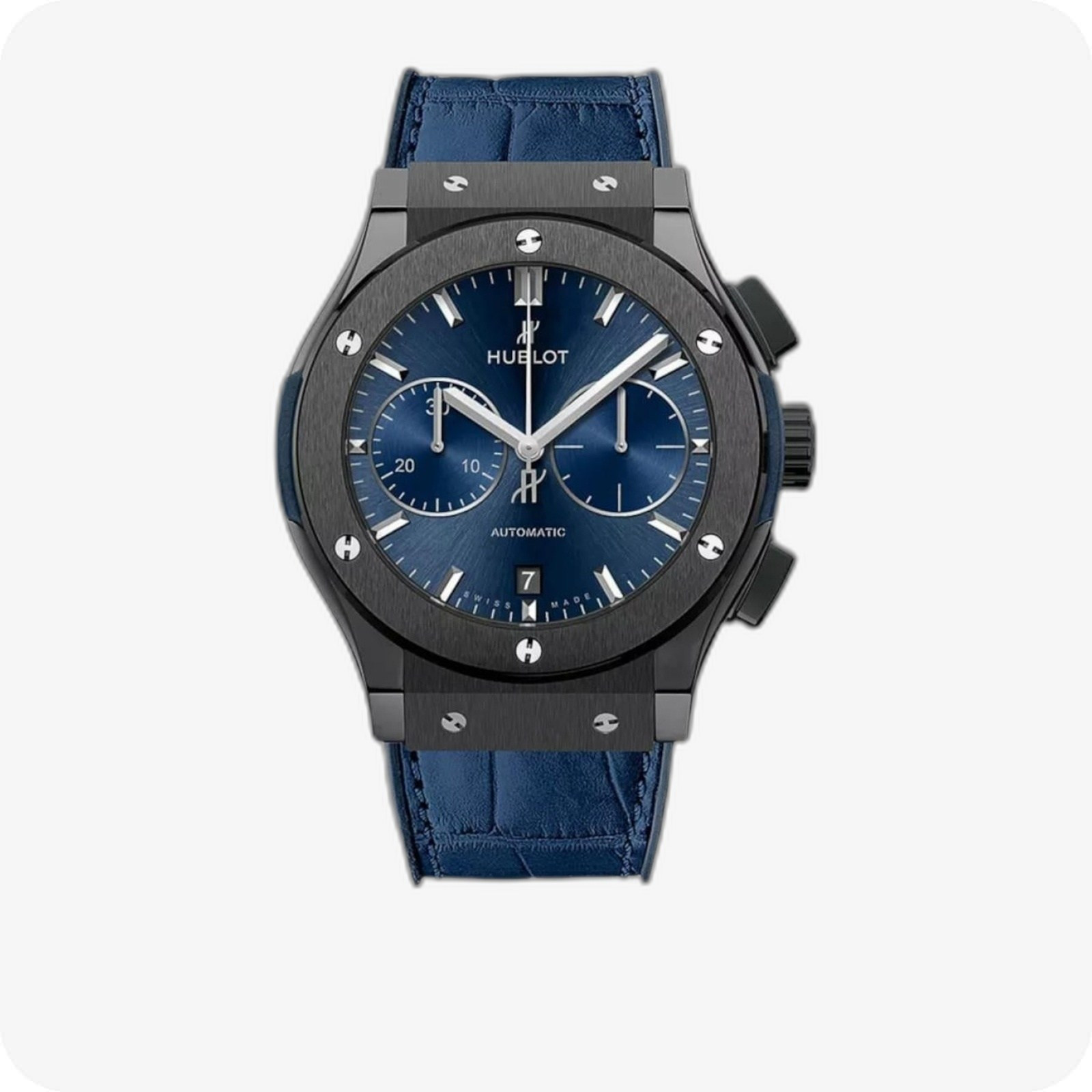 Hublot Classic Fusion Ceramic Blue Chronograph Ref. 541.CM.7170.LR