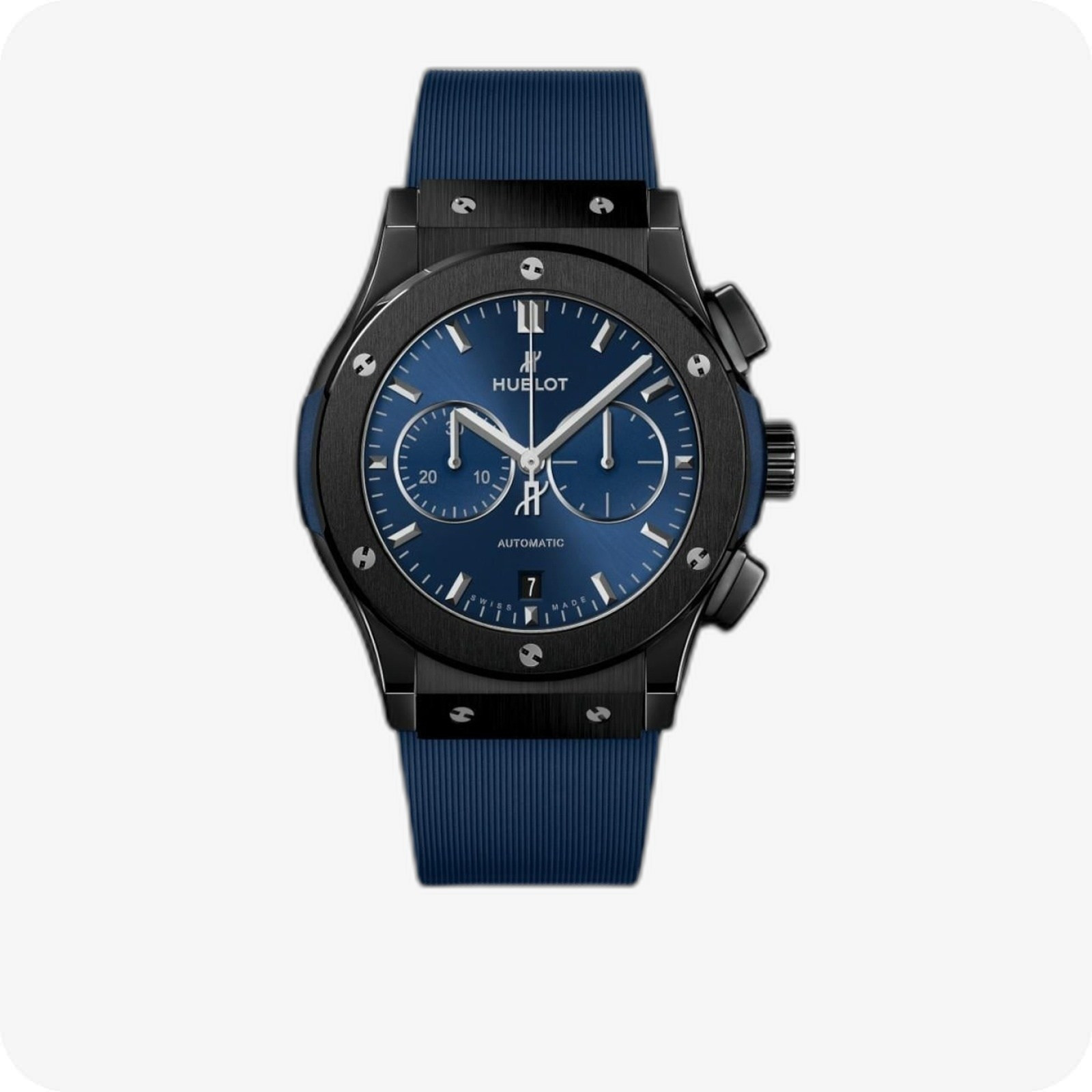 Hublot Classic Fusion Ceramic Blue Chronograph Ref. 541.CM.7170.RX