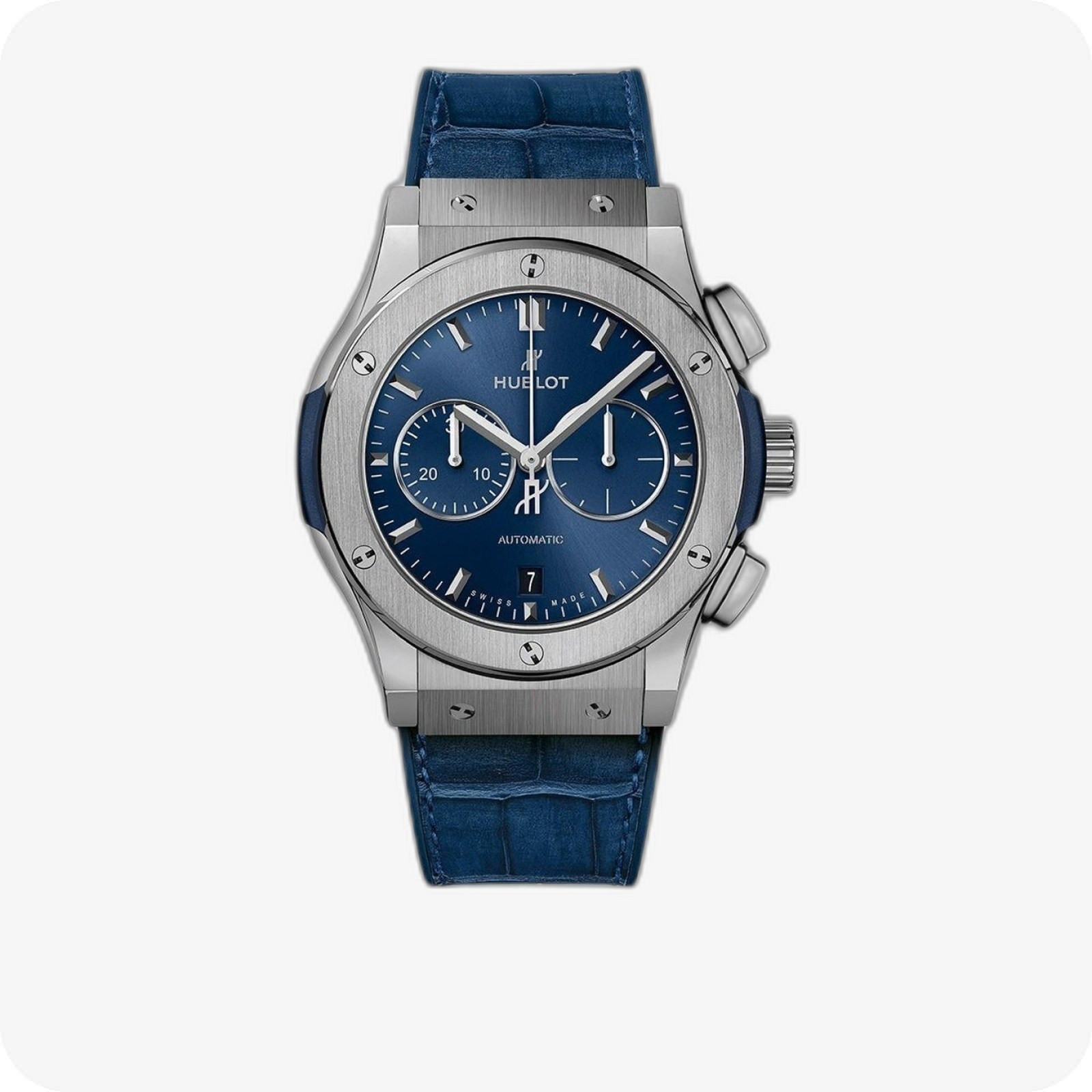Hublot Classic Fusion Chronograph Titanium Blue Ref. 541.NX.7170.LR