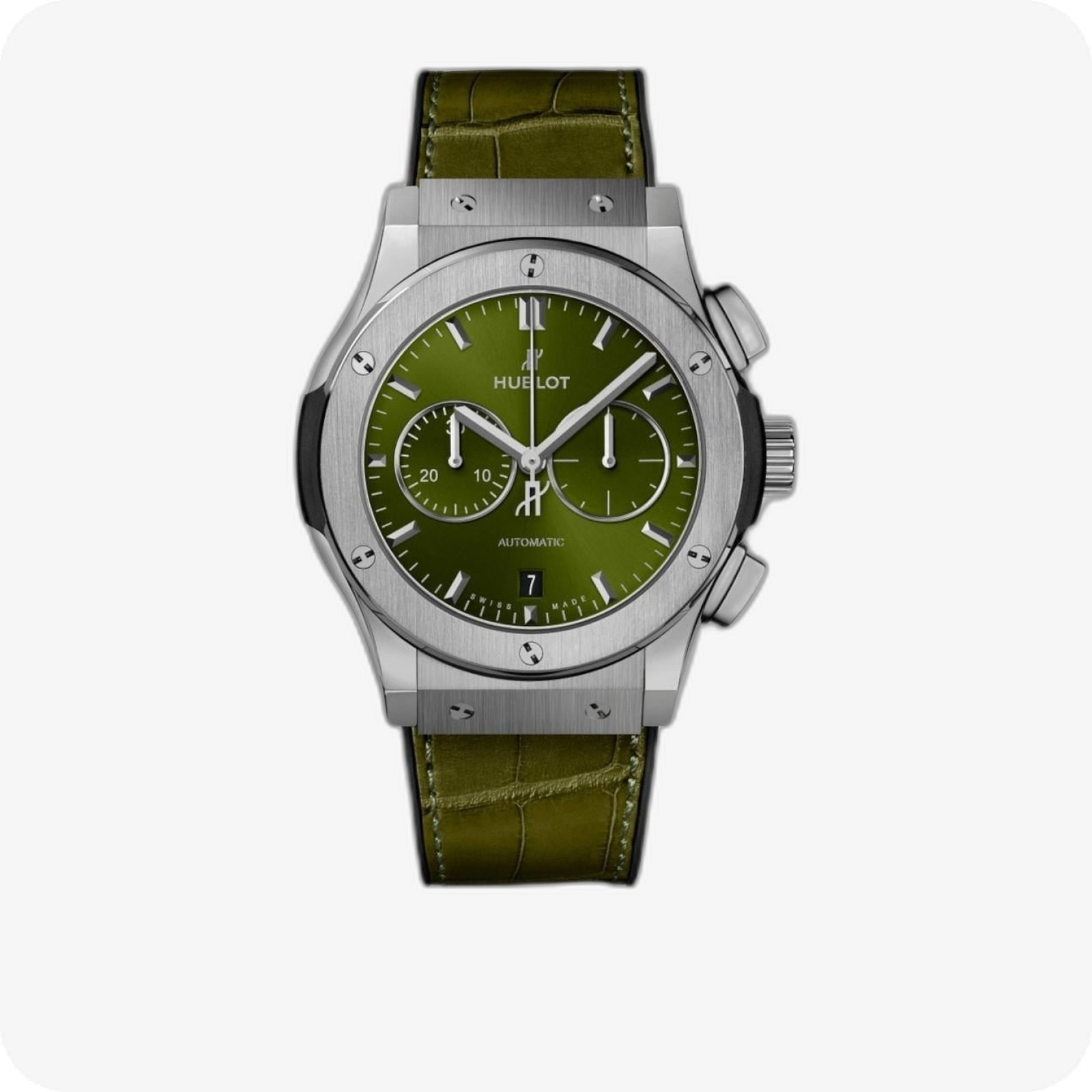 Hublot Classic Fusion Chronograph Titanium Green Ref. 541.NX.8970.LR