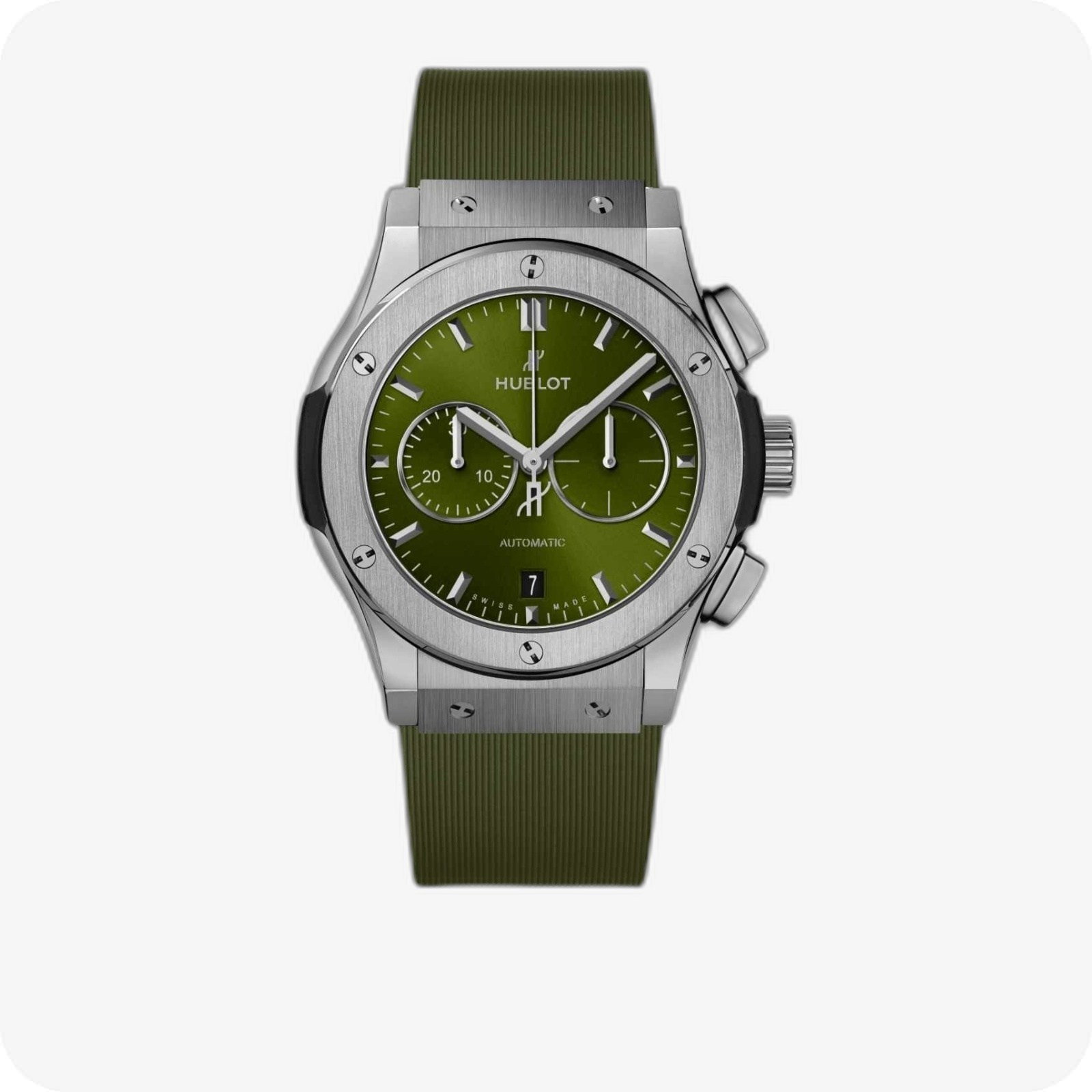 Hublot Classic Fusion Chronograph Titanium Green Ref. 541.NX.8970.RX