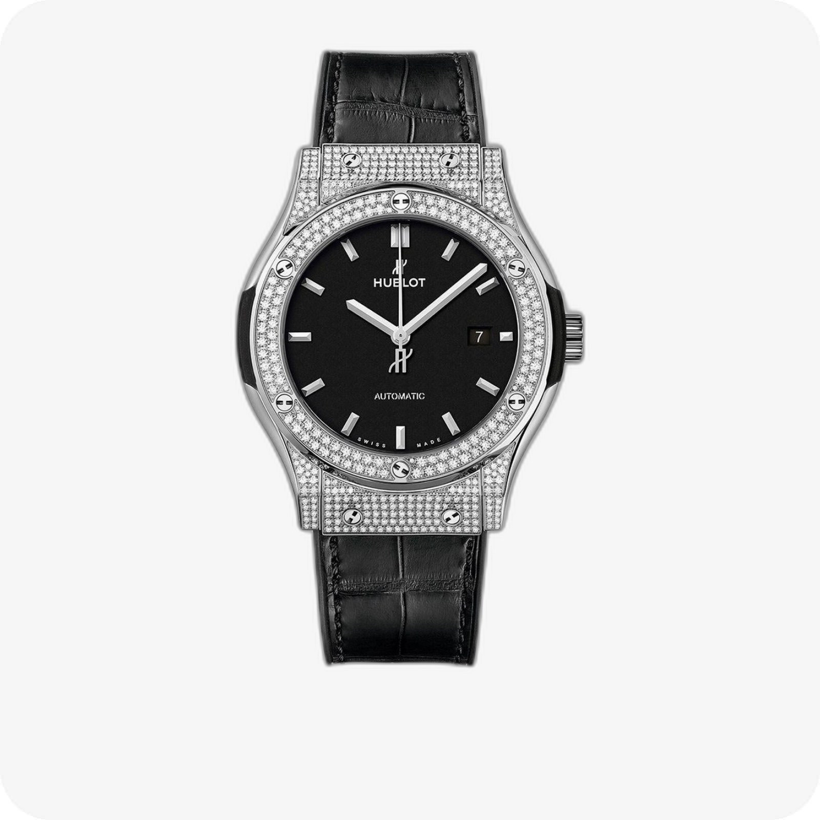 Hublot Classic Fusion Titanium Pavé Ref. 542.NX.1171.LR.1704