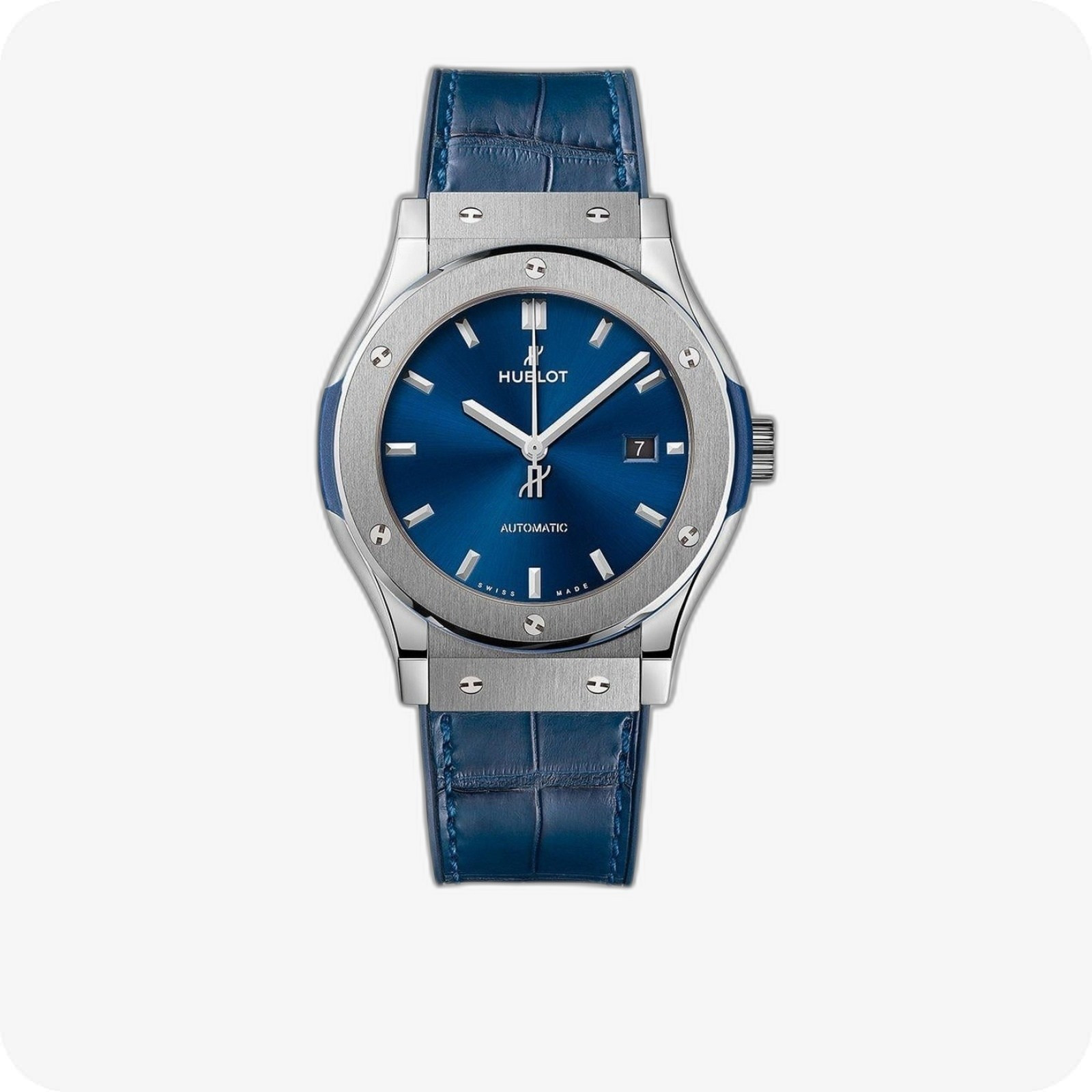 Hublot Classic Fusion Titanium Blue Ref. 542.NX.7170.LR