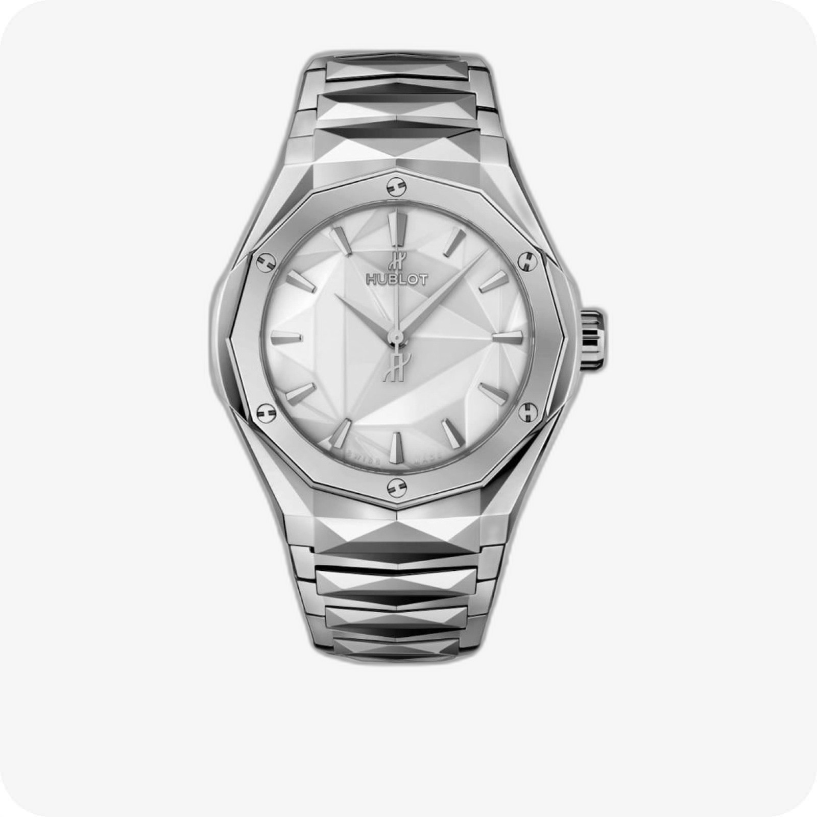 Hublot Classic Fusion Orlinski Bracelet Titanium White Ref. 550.NS.2200.NS.ORL22
