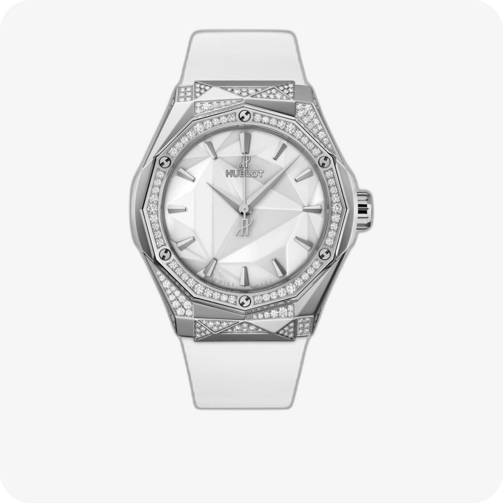 Hublot Classic Fusion Orlinski Titanium White Pavé Ref. 550.NS.2200.RW.1604