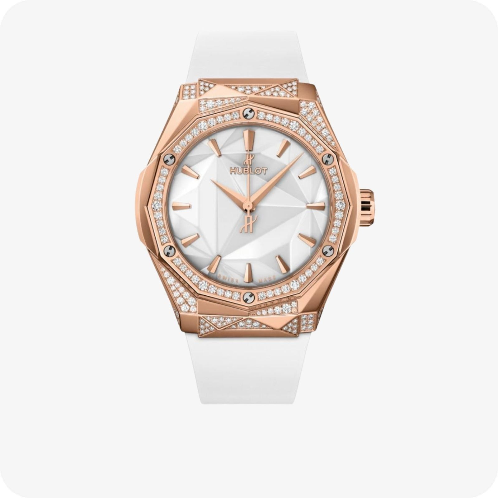 Hublot Classic Fusion Orlinski King Gold White Alternative Pavé Ref. 550.OS.2200.RW.1804