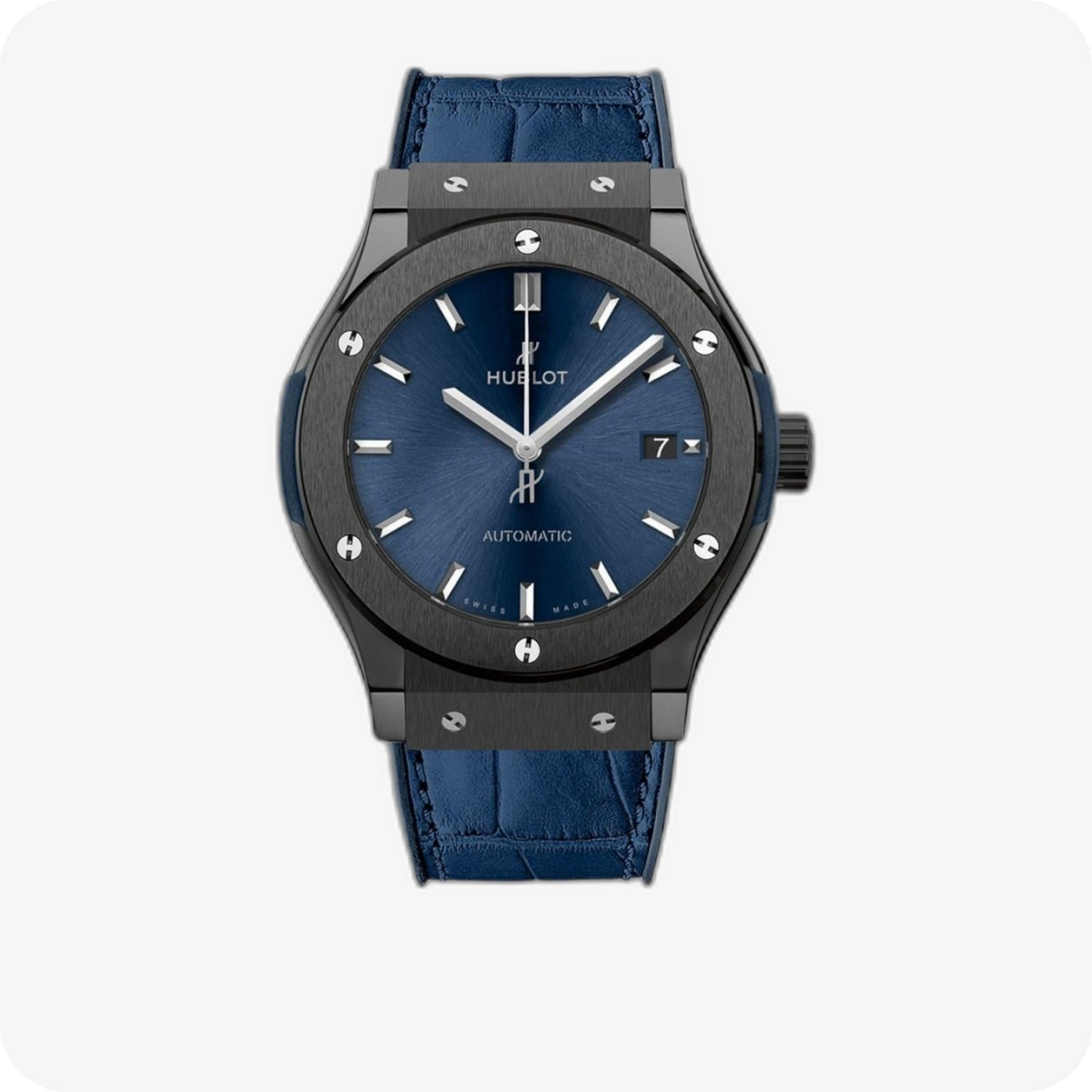 Hublot Classic Fusion Ceramic Blue Ref. 565.CM.7170.LR