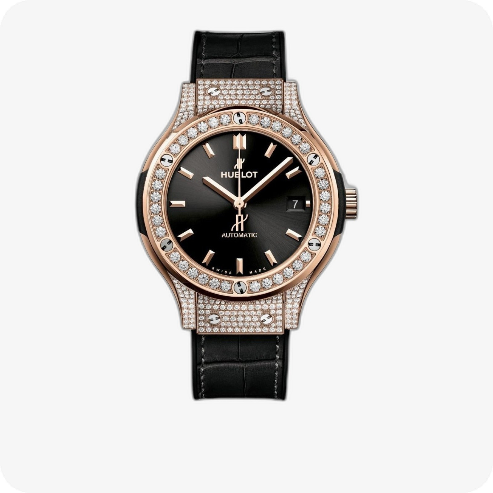 Hublot Classic Fusion King Gold Pavé Ref. 565.OX.1480.LR.1604
