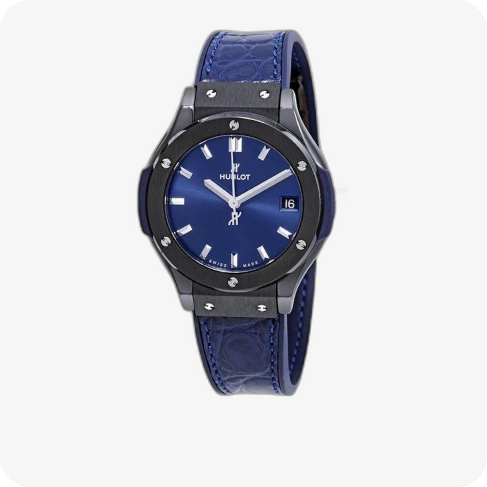 Hublot Classic Fusion Ceramic Blue Ref. 581.CM.7170.LR
