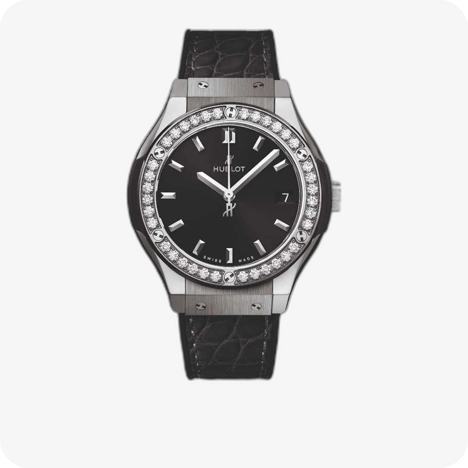 Hublot Classic Fusion Blue Diamonds Ref. 581.NX.1470.LR.1104
