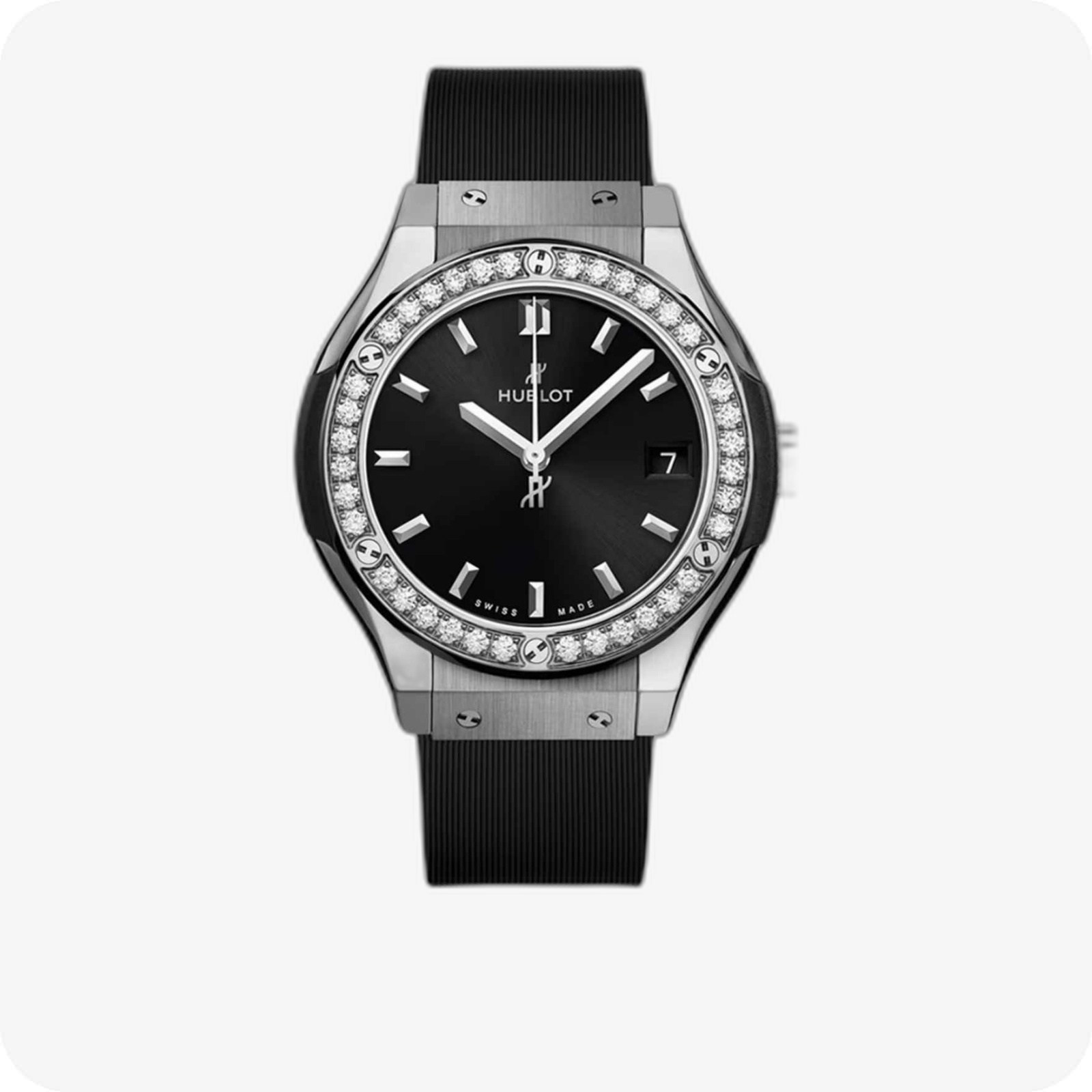 Hublot Classic Fusion Titanium Diamonds Ref. 581.NX.1470.RX.1104