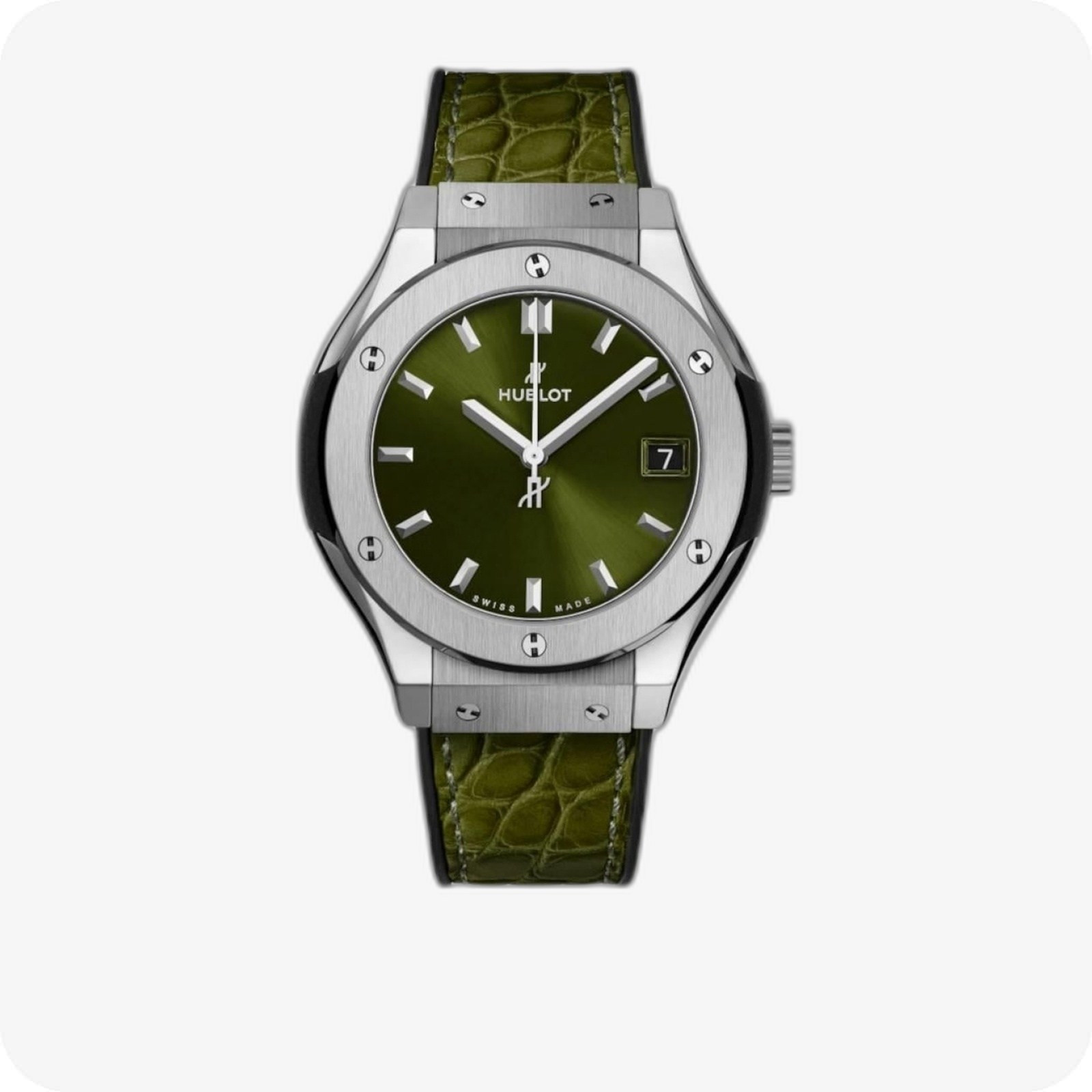 Hublot Classic Fusion Titanium Green Ref. 581.NX.8970.LR
