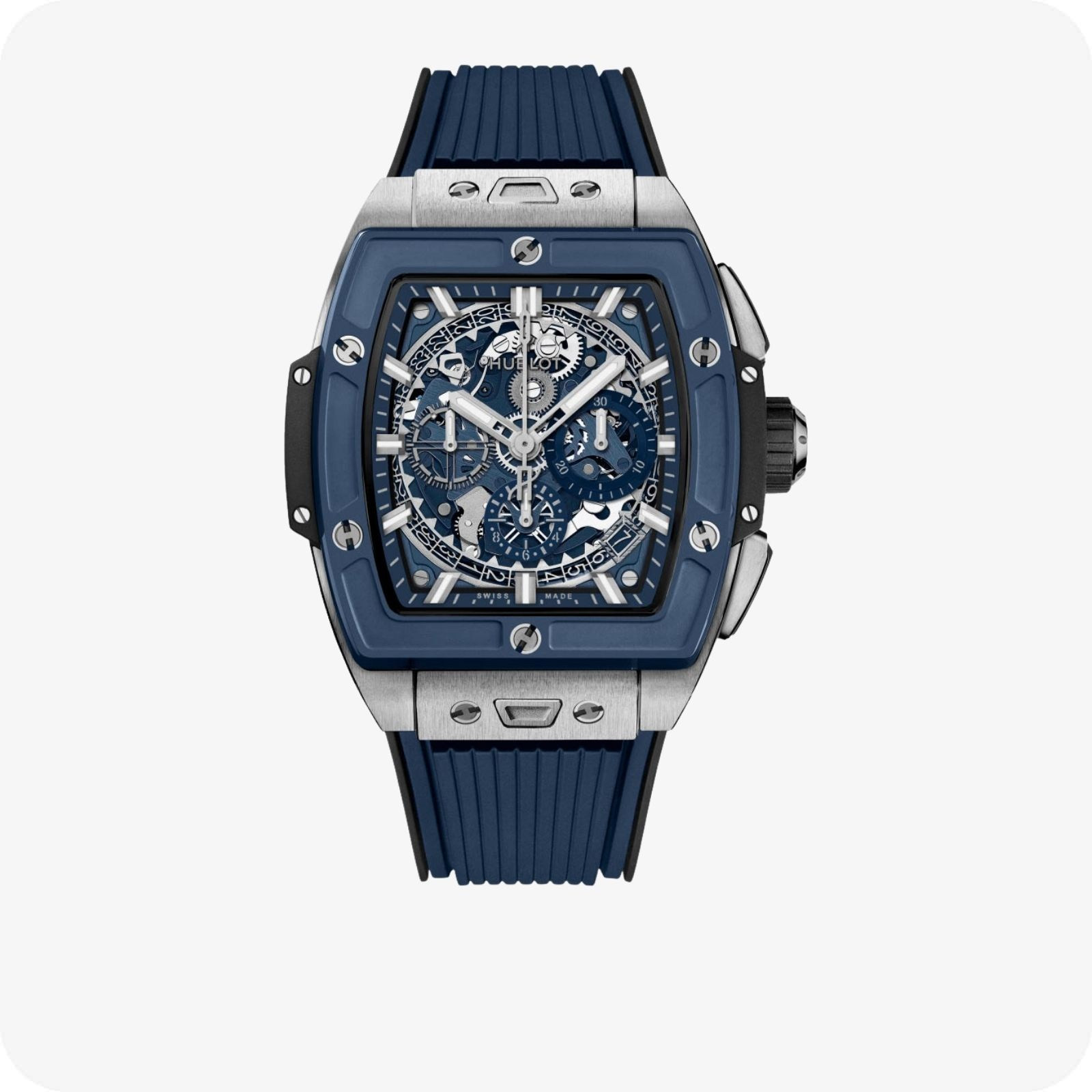 Hublot Spirit of Big Bang Titanium Blue Ceramic Ref. 642.NL.7170.RX