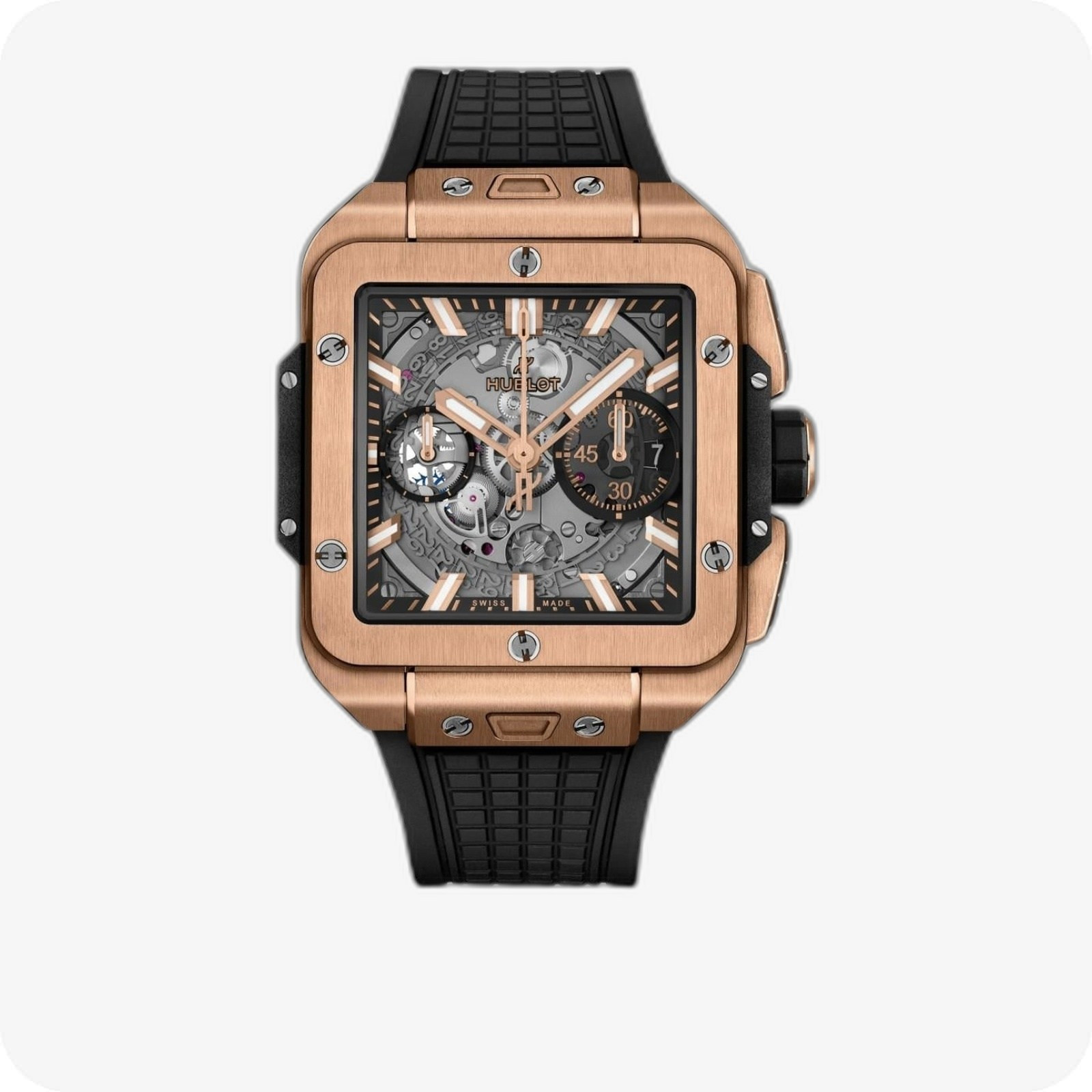 Hublot Square Bang UNICO KING GOLD Ref. 821.OX.0180.RX